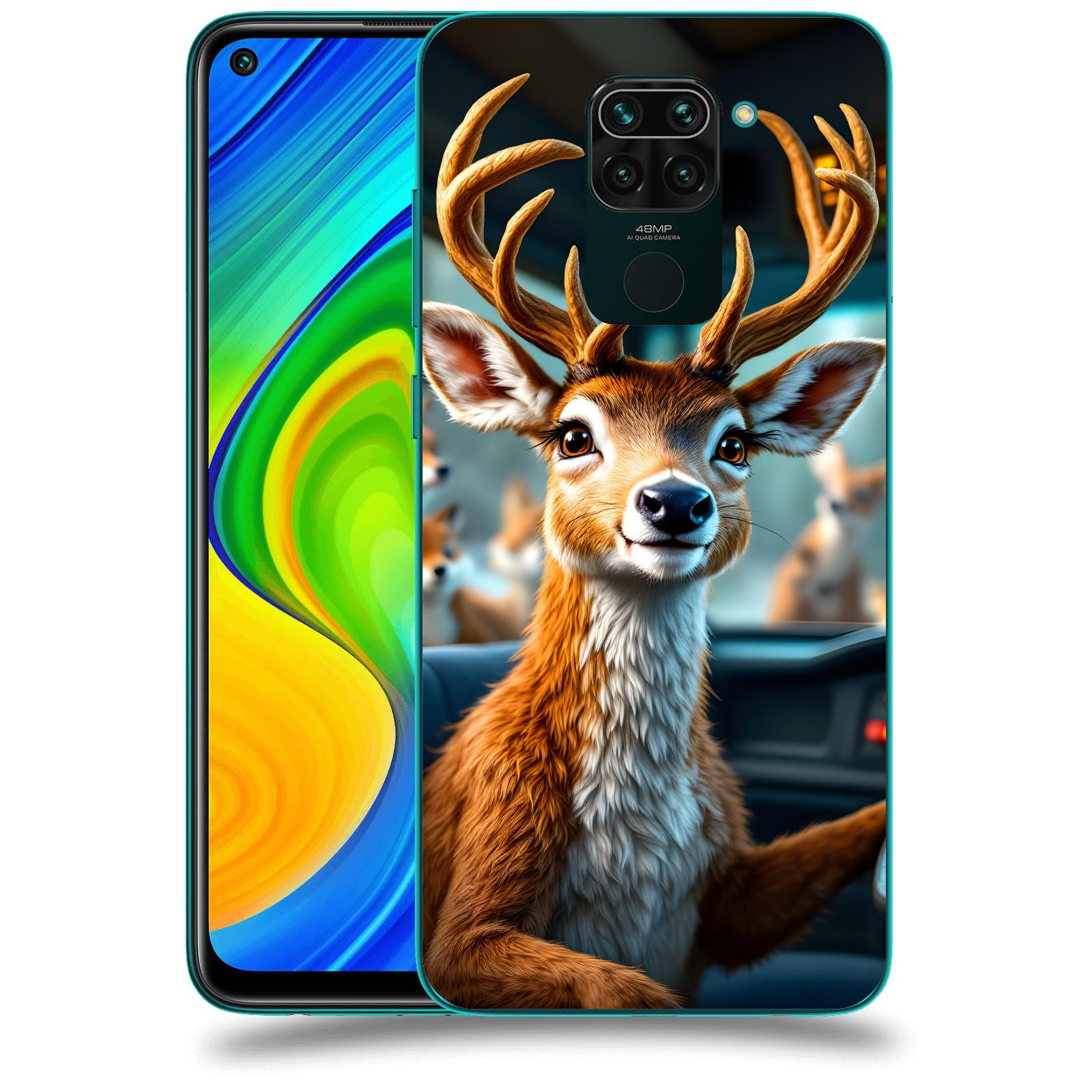 ACOVER Kryt na mobil Xiaomi Redmi Note 9 - Jelen