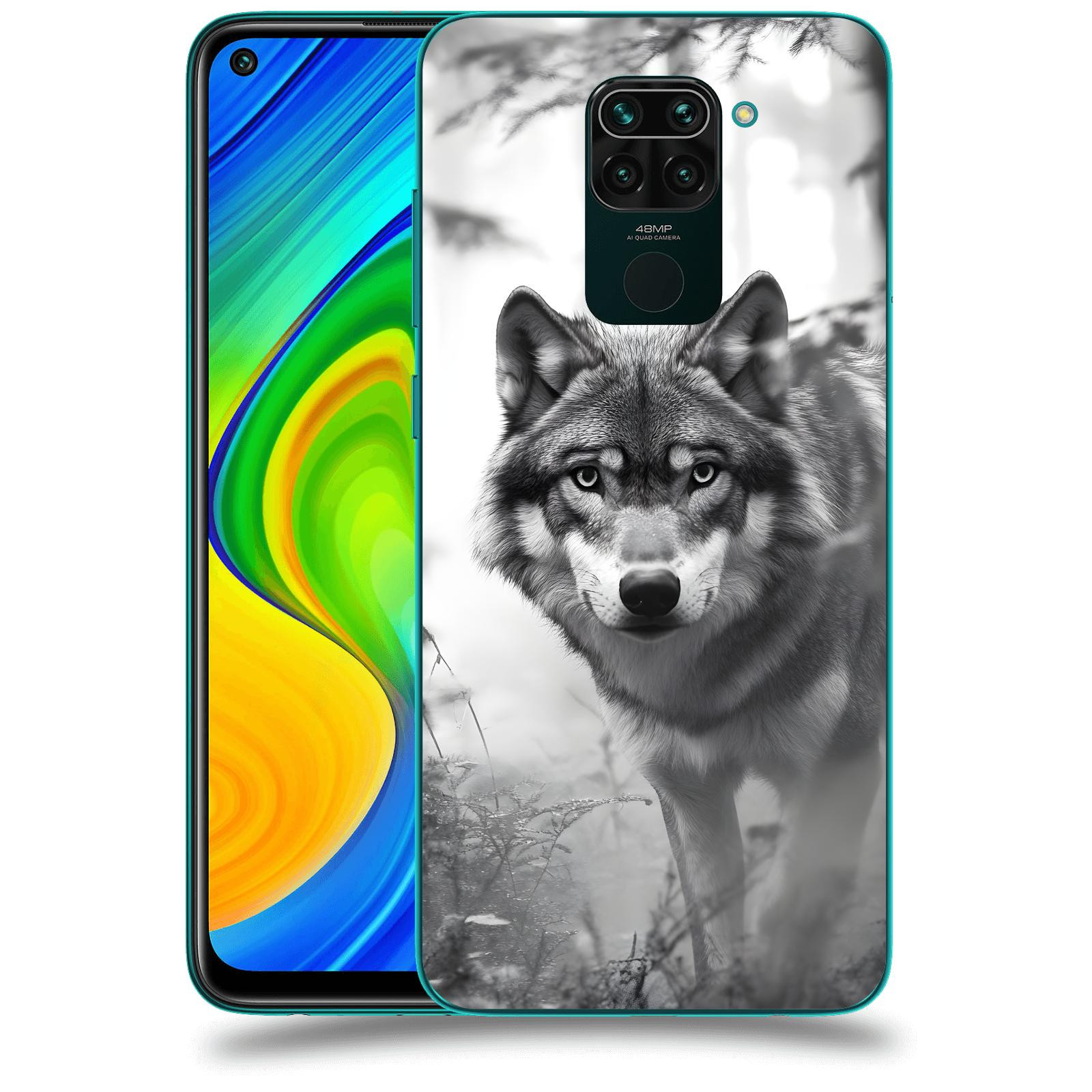 ACOVER Kryt na mobil Xiaomi Redmi Note 9 - Vlk