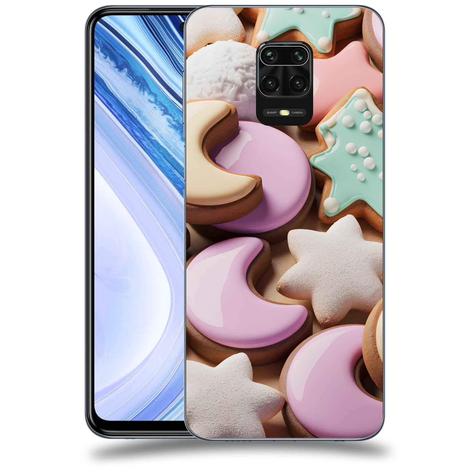 ACOVER Kryt na mobil Xiaomi Redmi Note 9 Pro - Vánoční cukroví