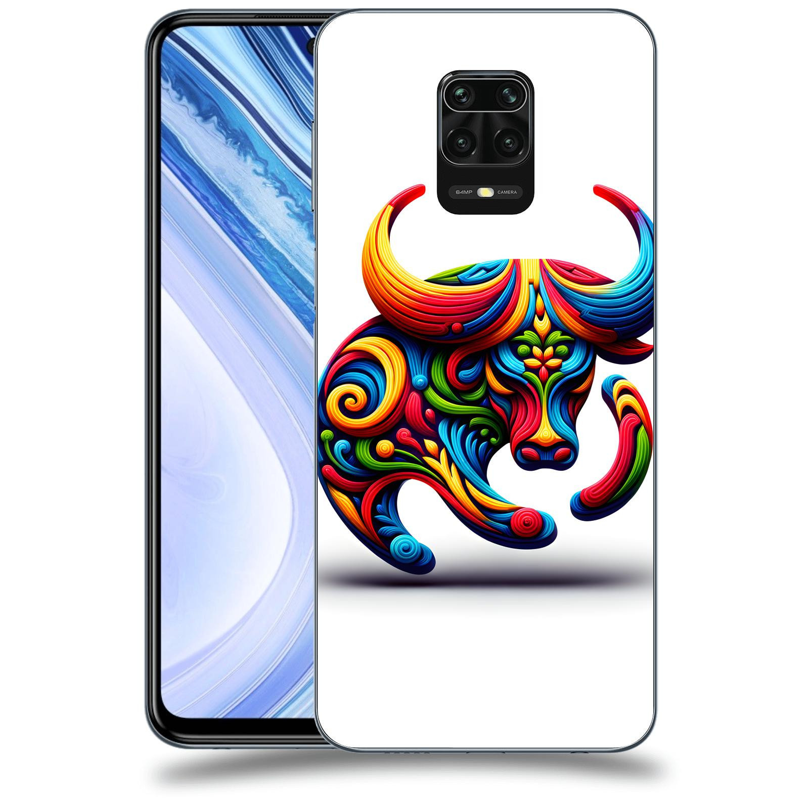 ACOVER Kryt na mobil Xiaomi Redmi Note 9 Pro - Býk 2