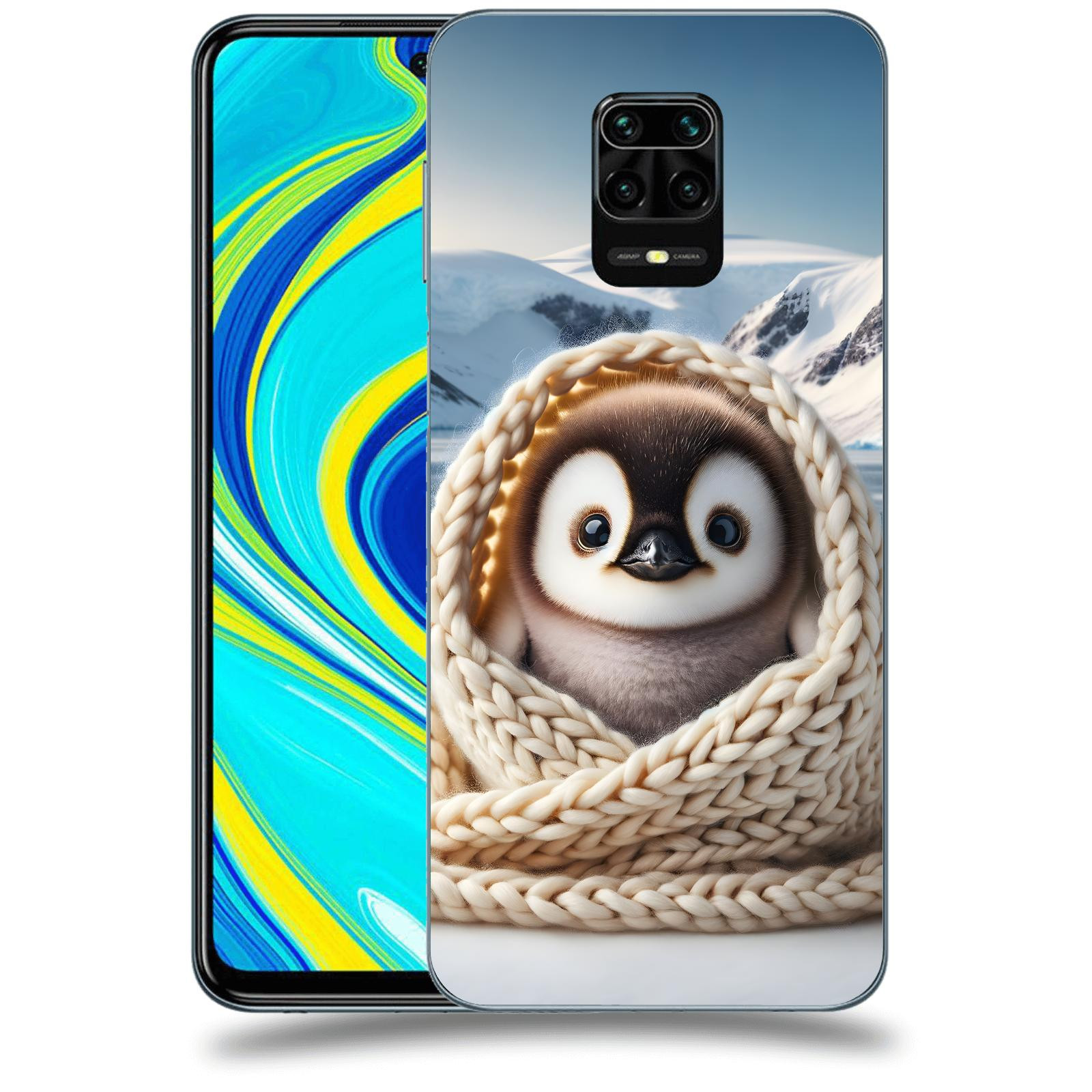 ACOVER Kryt na mobil Xiaomi Redmi Note 9S - Tučňák