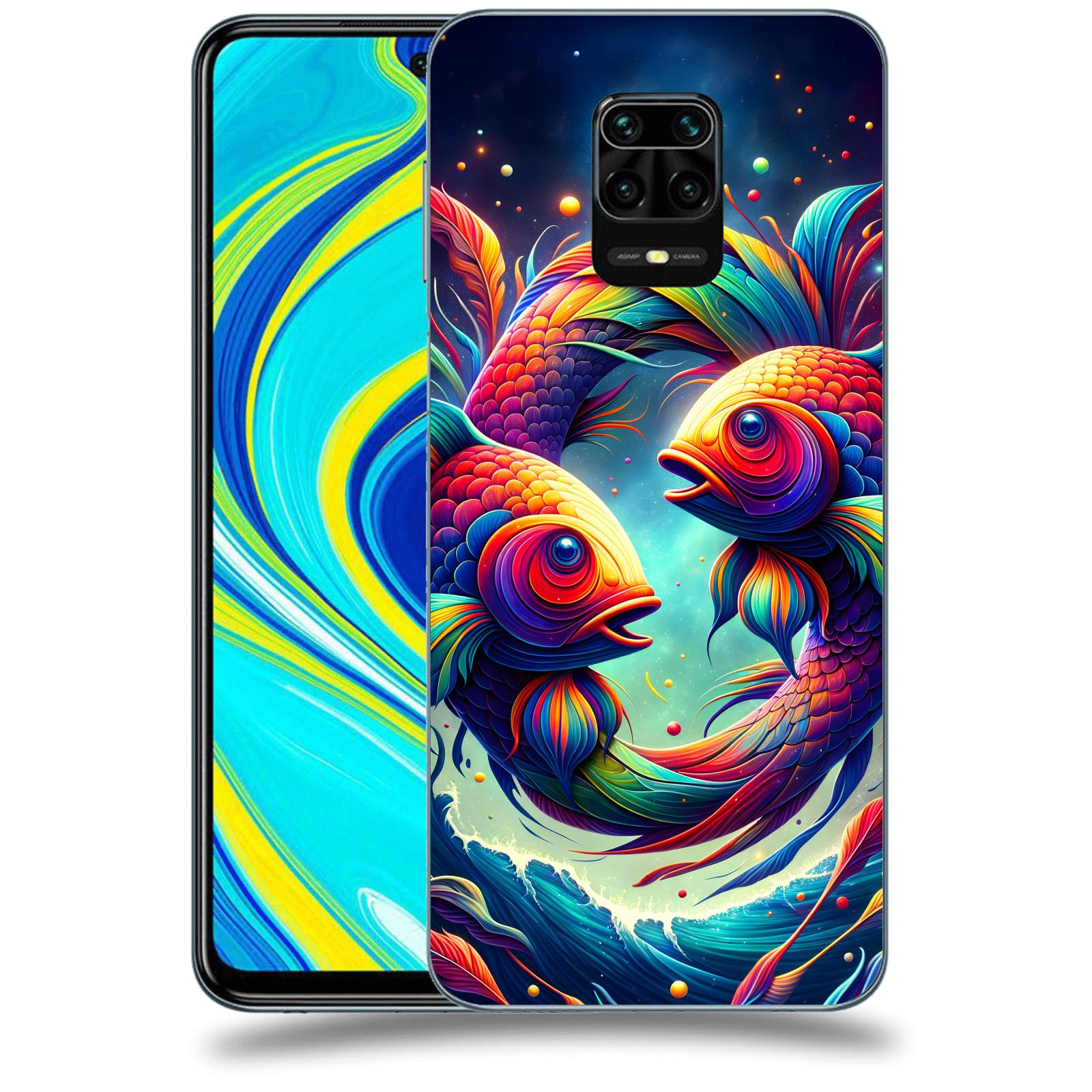 ACOVER Kryt na mobil Xiaomi Redmi Note 9S - Ryby