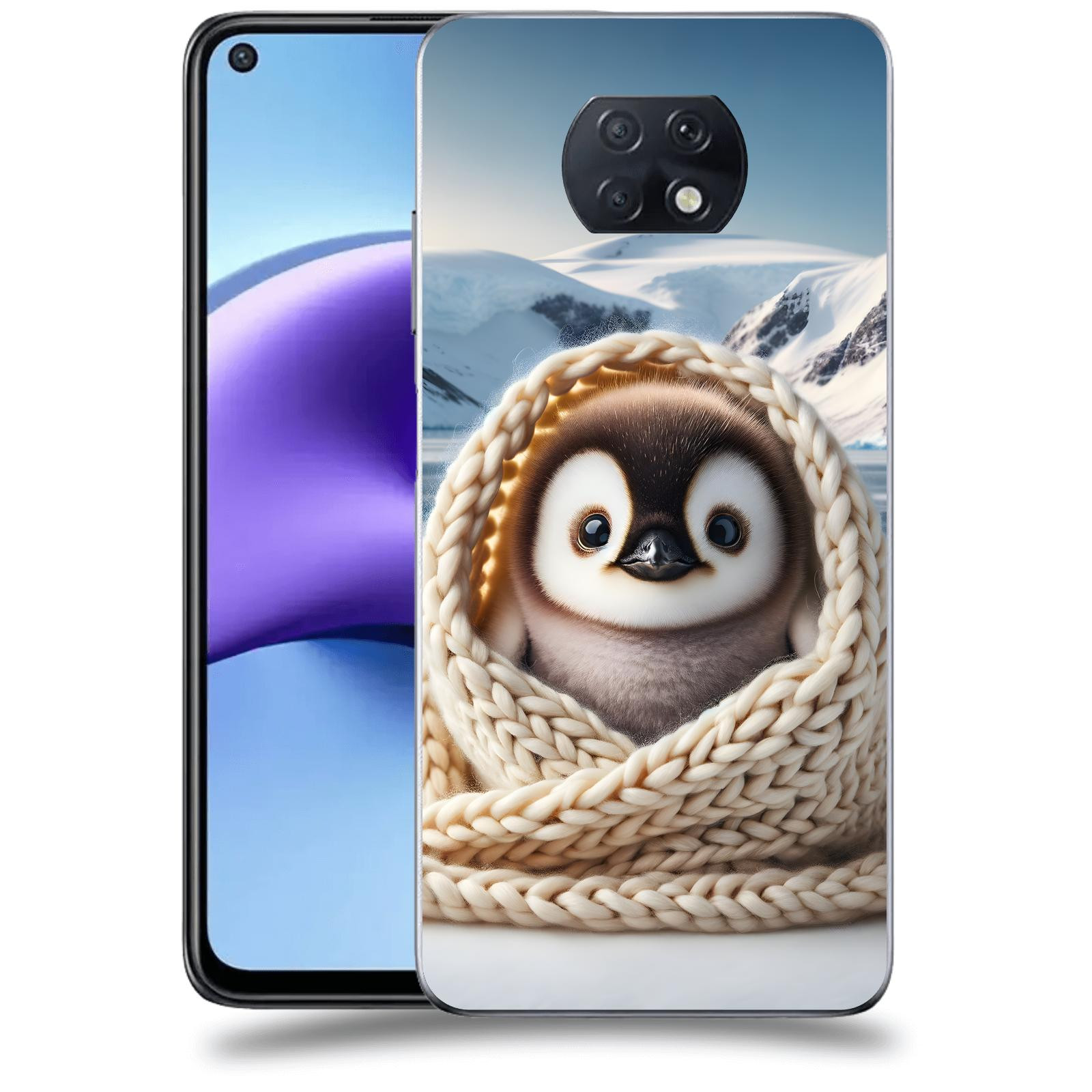 ACOVER Kryt na mobil Xiaomi Redmi Note 9T - Tučňák