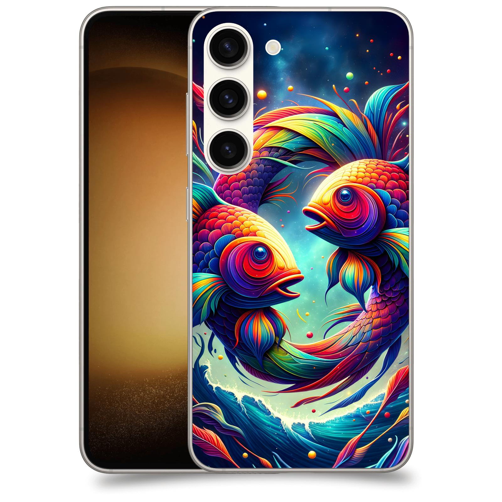 ACOVER Kryt na mobil Samsung Galaxy S23 5G - Ryby
