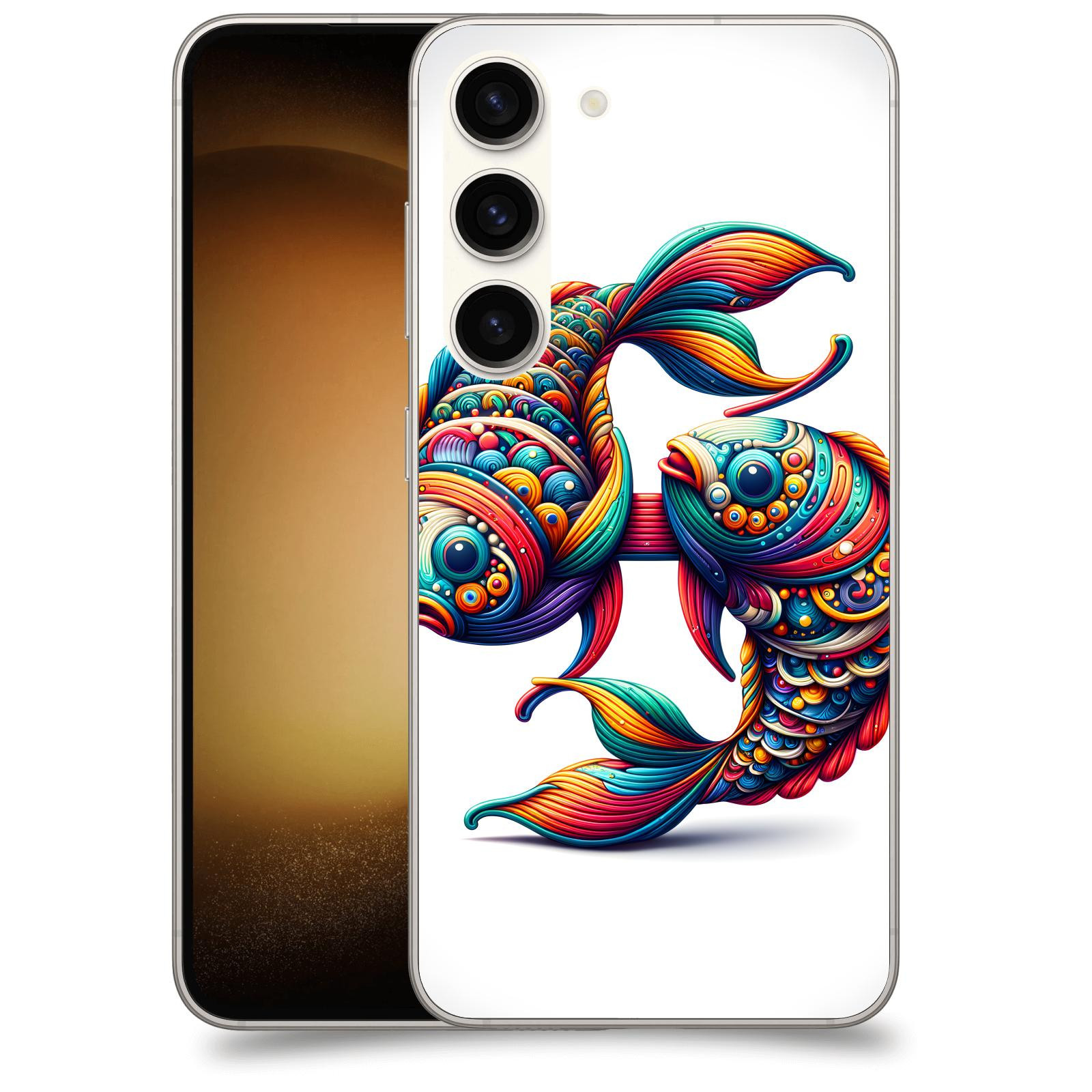 ACOVER Kryt na mobil Samsung Galaxy S23 5G - Ryby 2