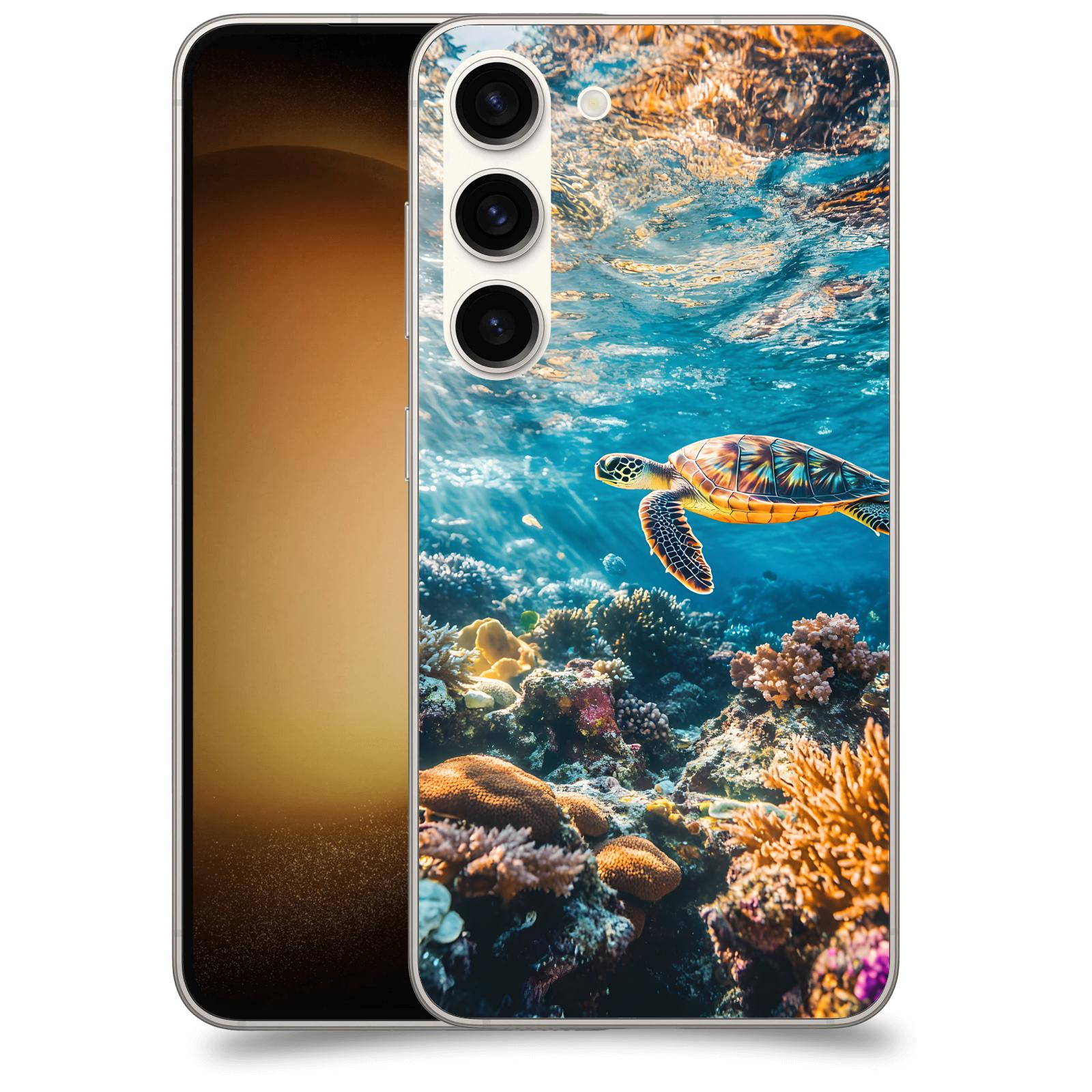 ACOVER Kryt na mobil Samsung Galaxy S23 5G - Želva