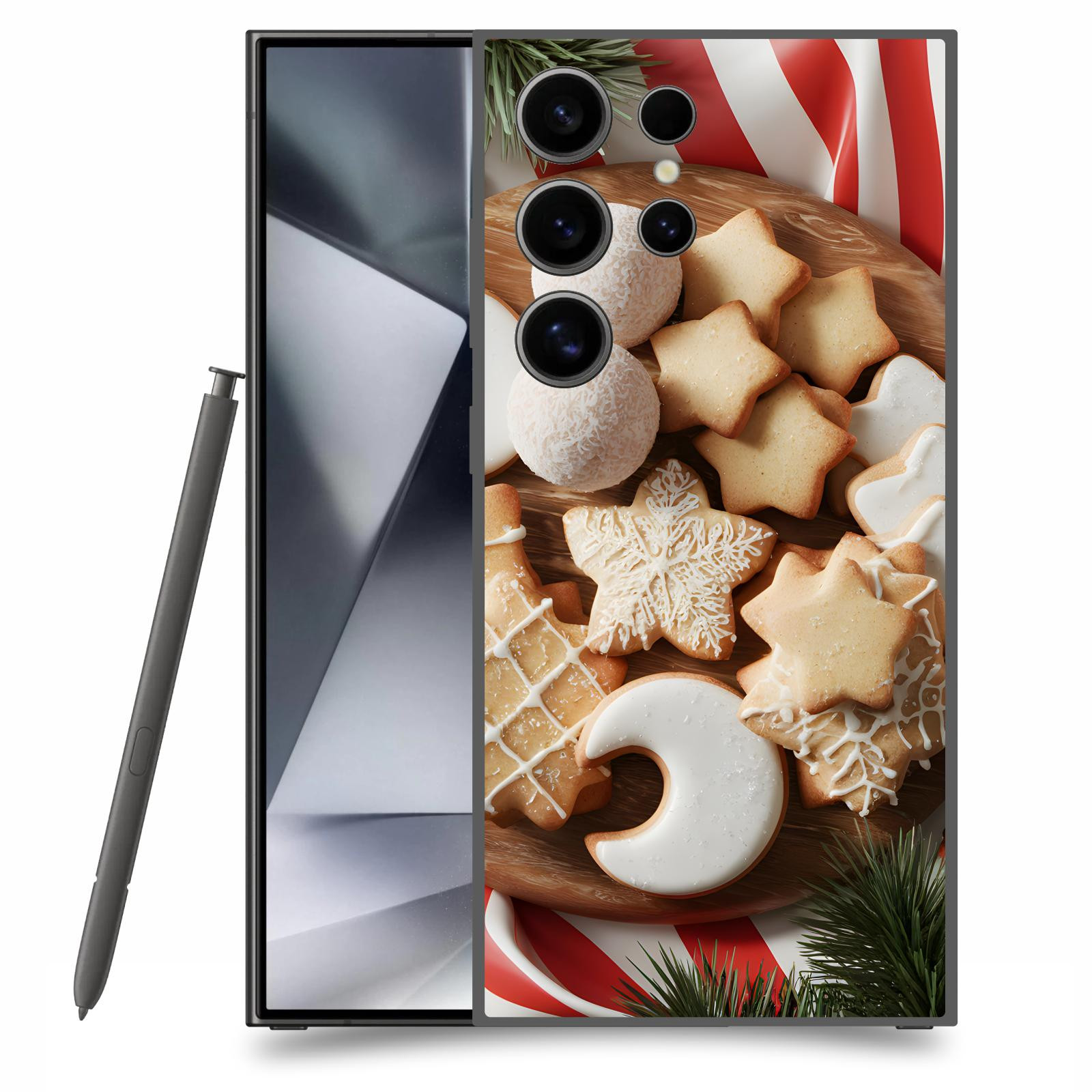 ACOVER Kryt na mobil Samsung Galaxy S24 Ultra - Vánoční cukroví 2