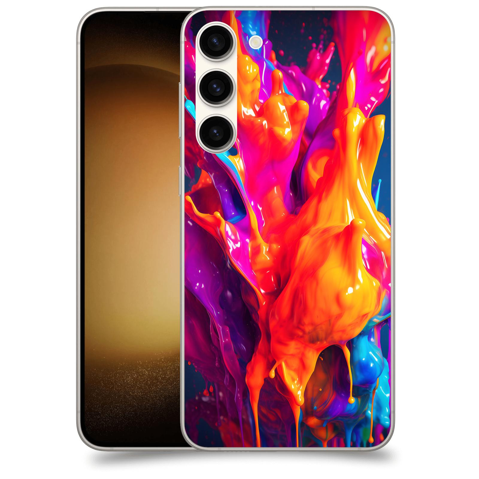 ACOVER Kryt na mobil Samsung Galaxy S23+ 5G - Beautiful Liquid I