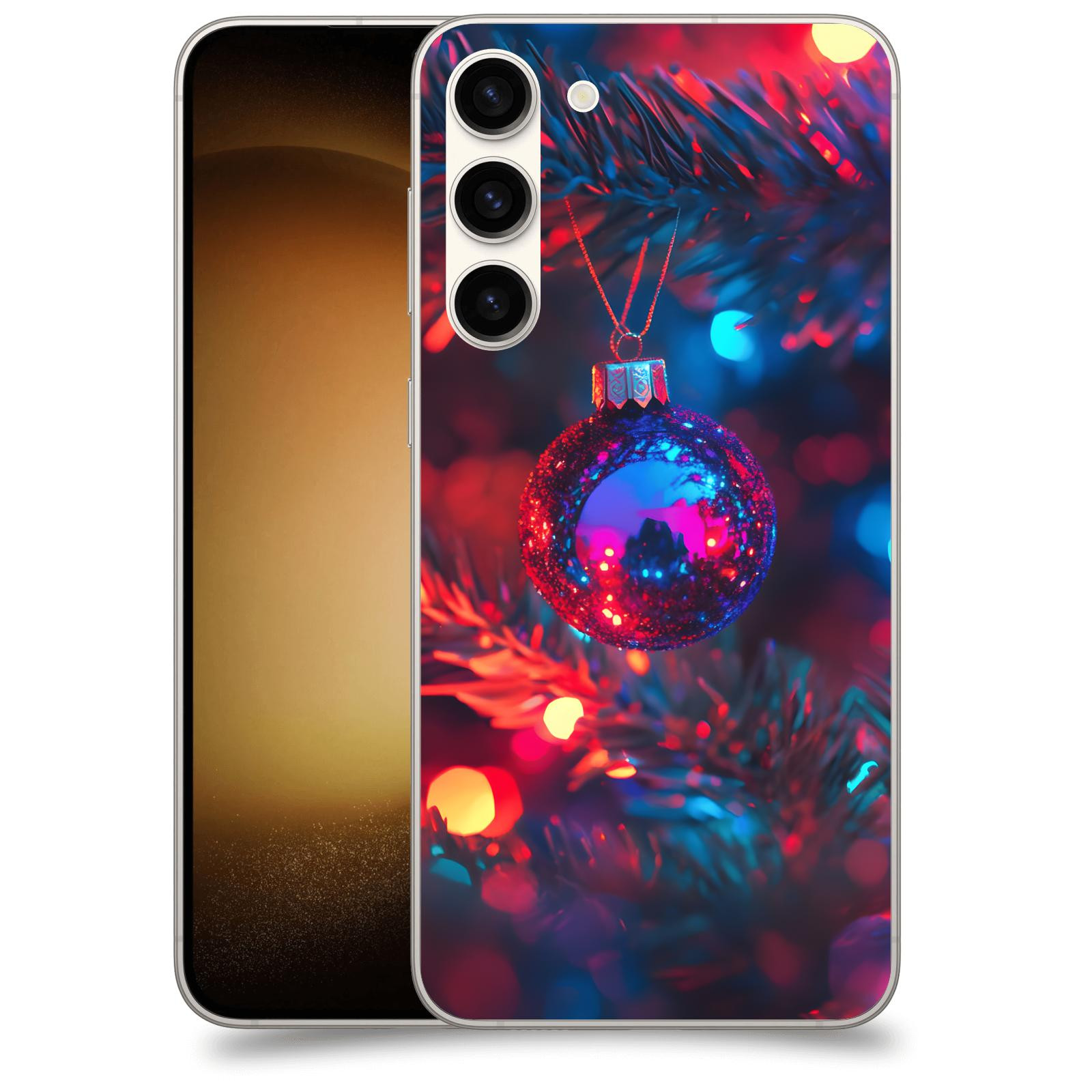 ACOVER Kryt na mobil Samsung Galaxy S23+ 5G - Vánoční ozdoba