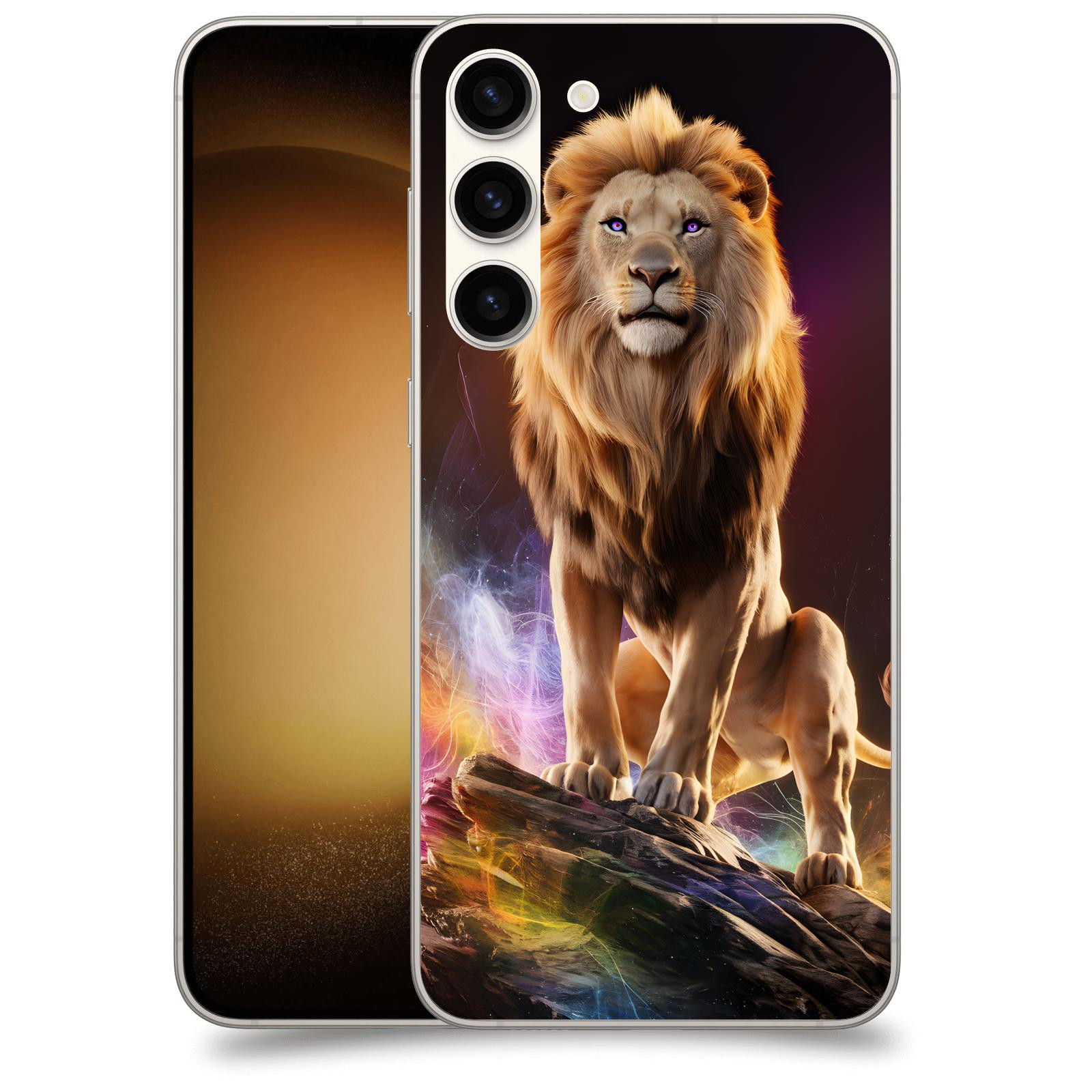 ACOVER Kryt na mobil Samsung Galaxy S23+ 5G - Magic Lion