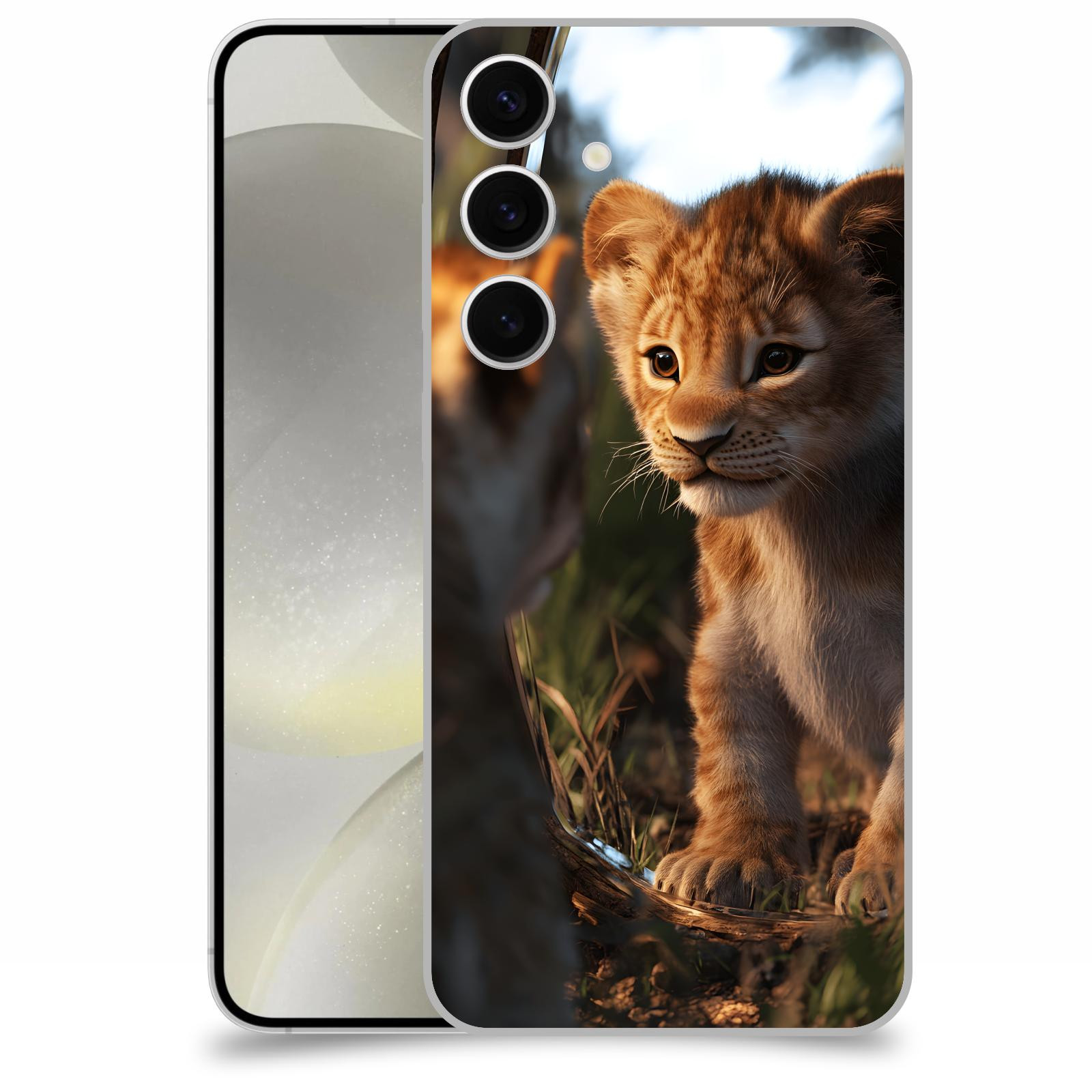 ACOVER Kryt na mobil Samsung Galaxy S24+ - Lvíče