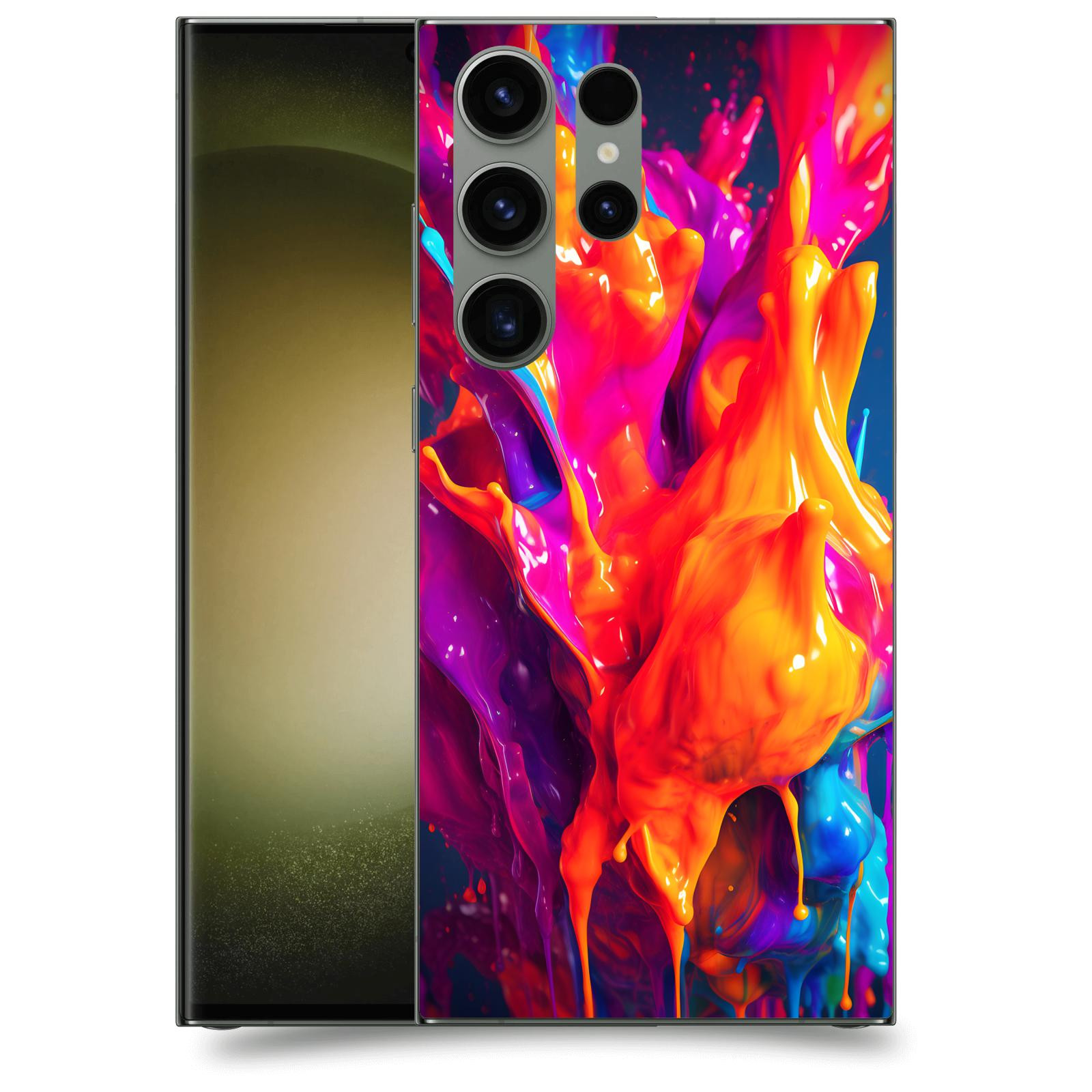 ACOVER Kryt na mobil Samsung Galaxy S23 Ultra 5G - Beautiful Liquid I