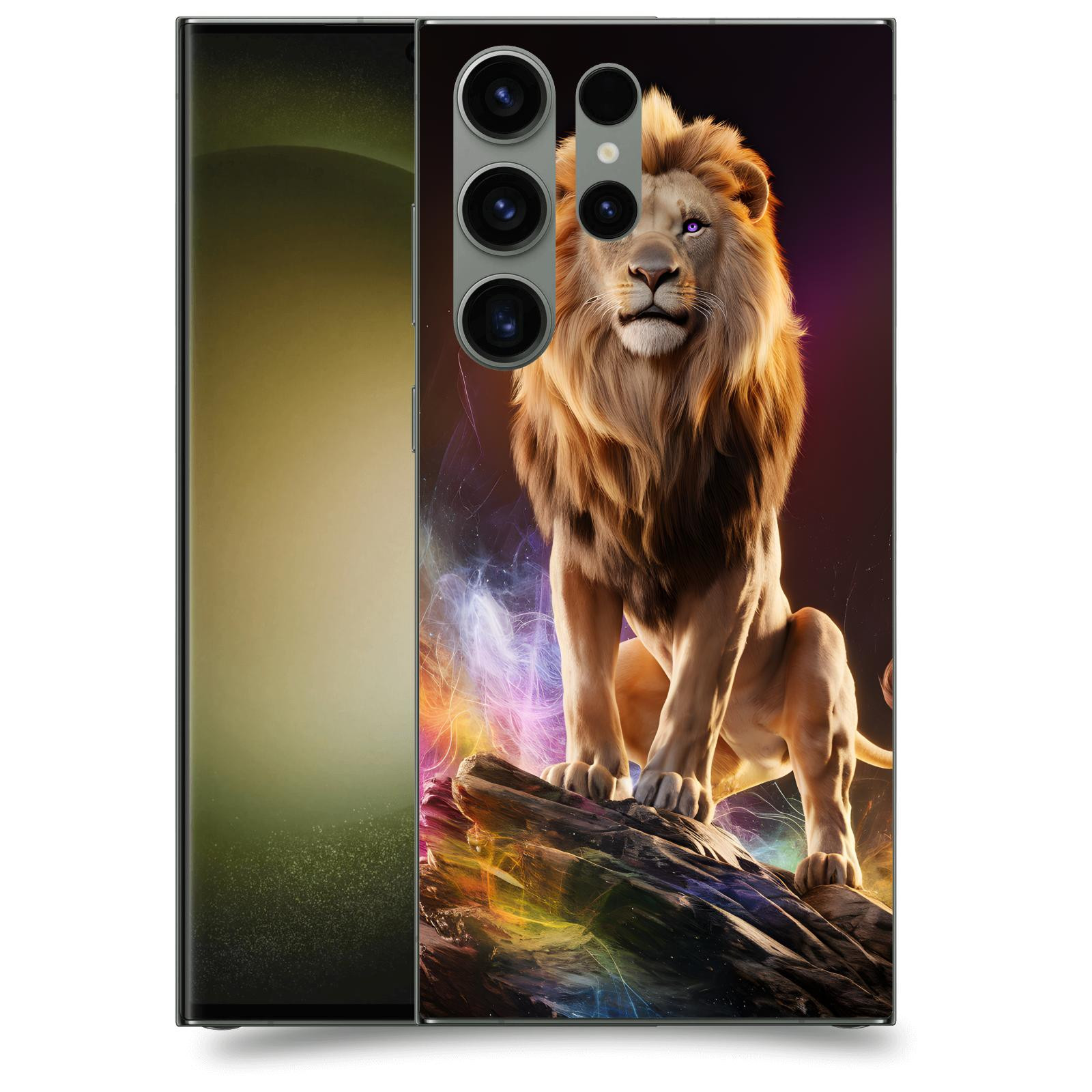 ACOVER Kryt na mobil Samsung Galaxy S23 Ultra 5G - Magic Lion
