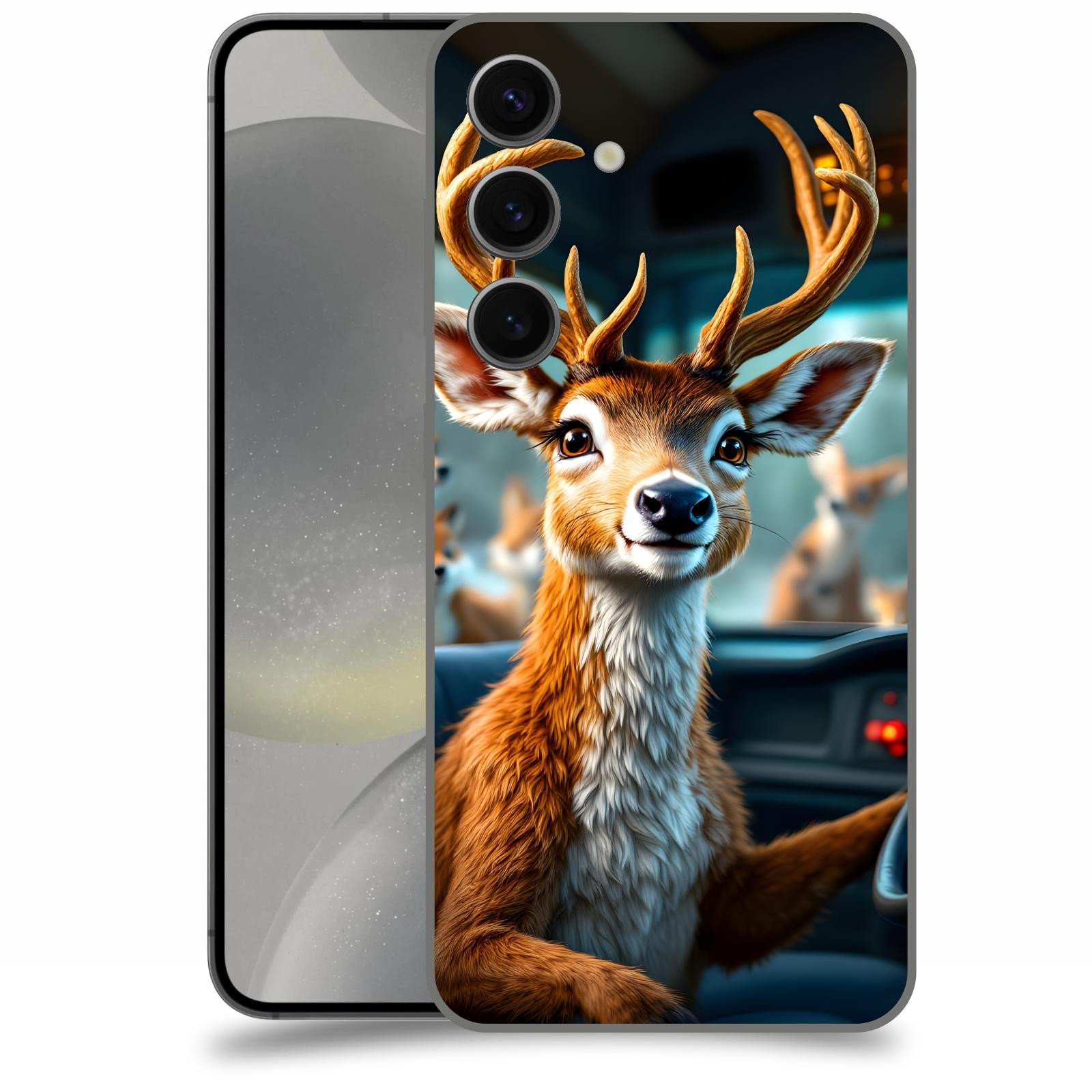 ACOVER Kryt na mobil Samsung Galaxy S24 - Jelen