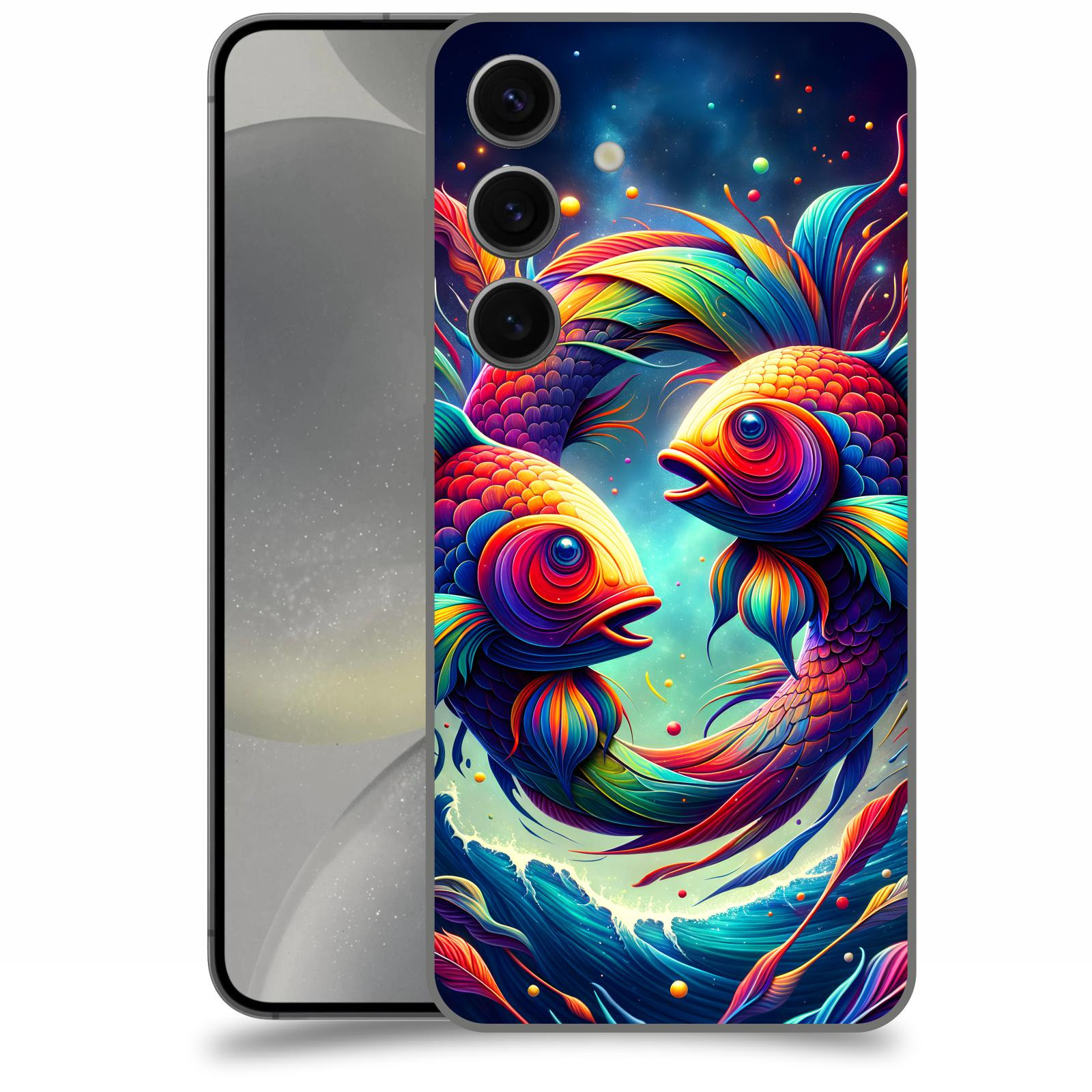 ACOVER Kryt na mobil Samsung Galaxy S24 - Ryby