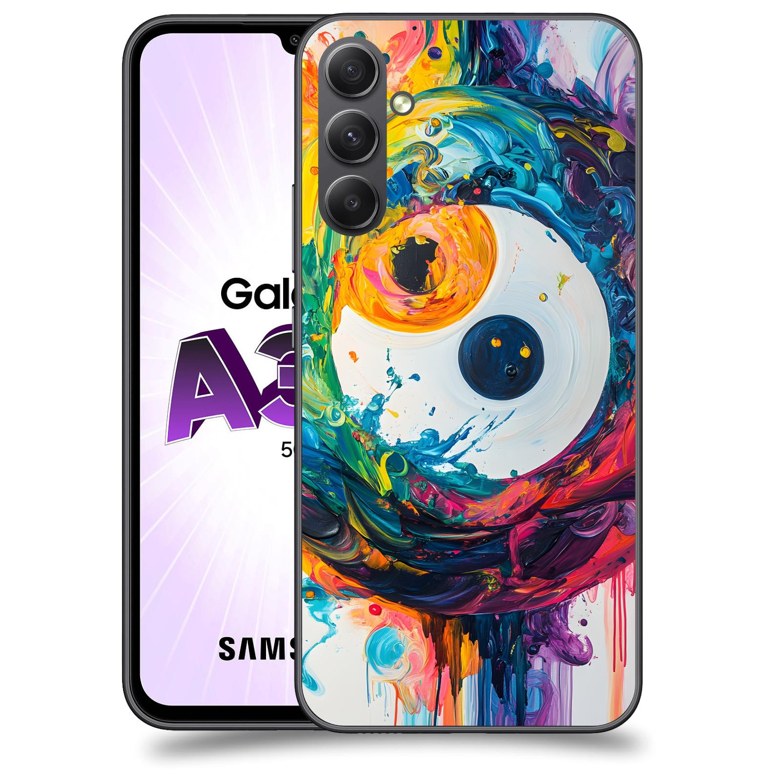ACOVER Kryt na mobil Samsung Galaxy A34 - Jin Jang