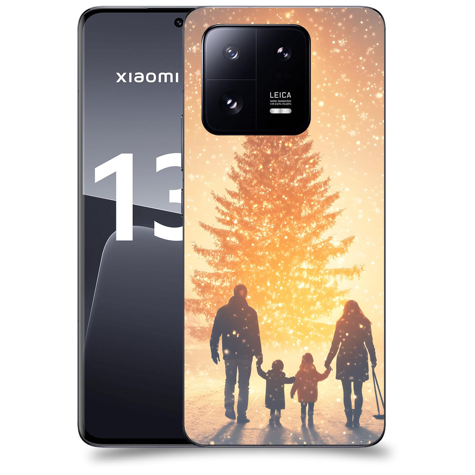 ACOVER Kryt na mobil Xiaomi 13 Pro - Family at the Christmas tree