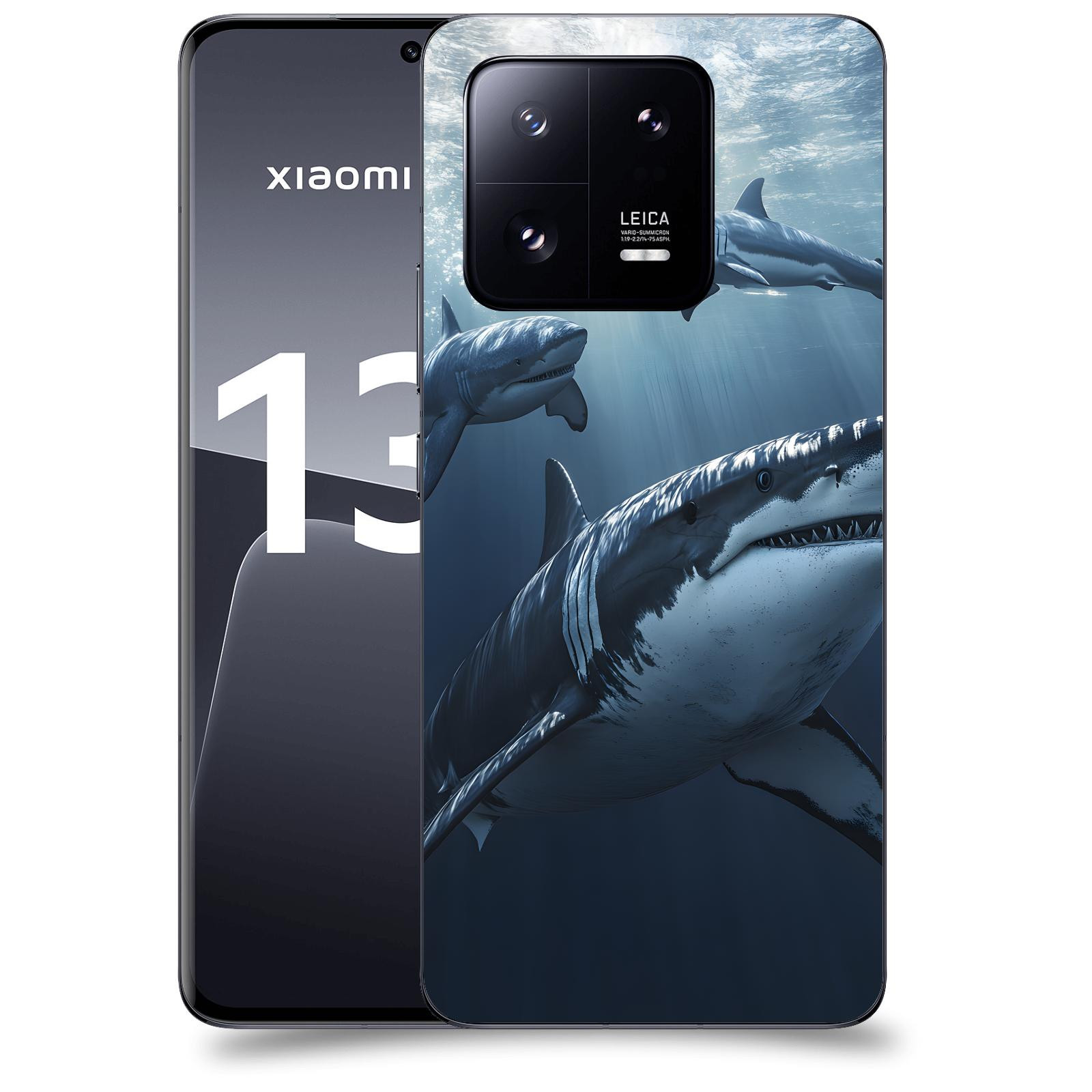 ACOVER Kryt na mobil Xiaomi 13 Pro - Žraloci