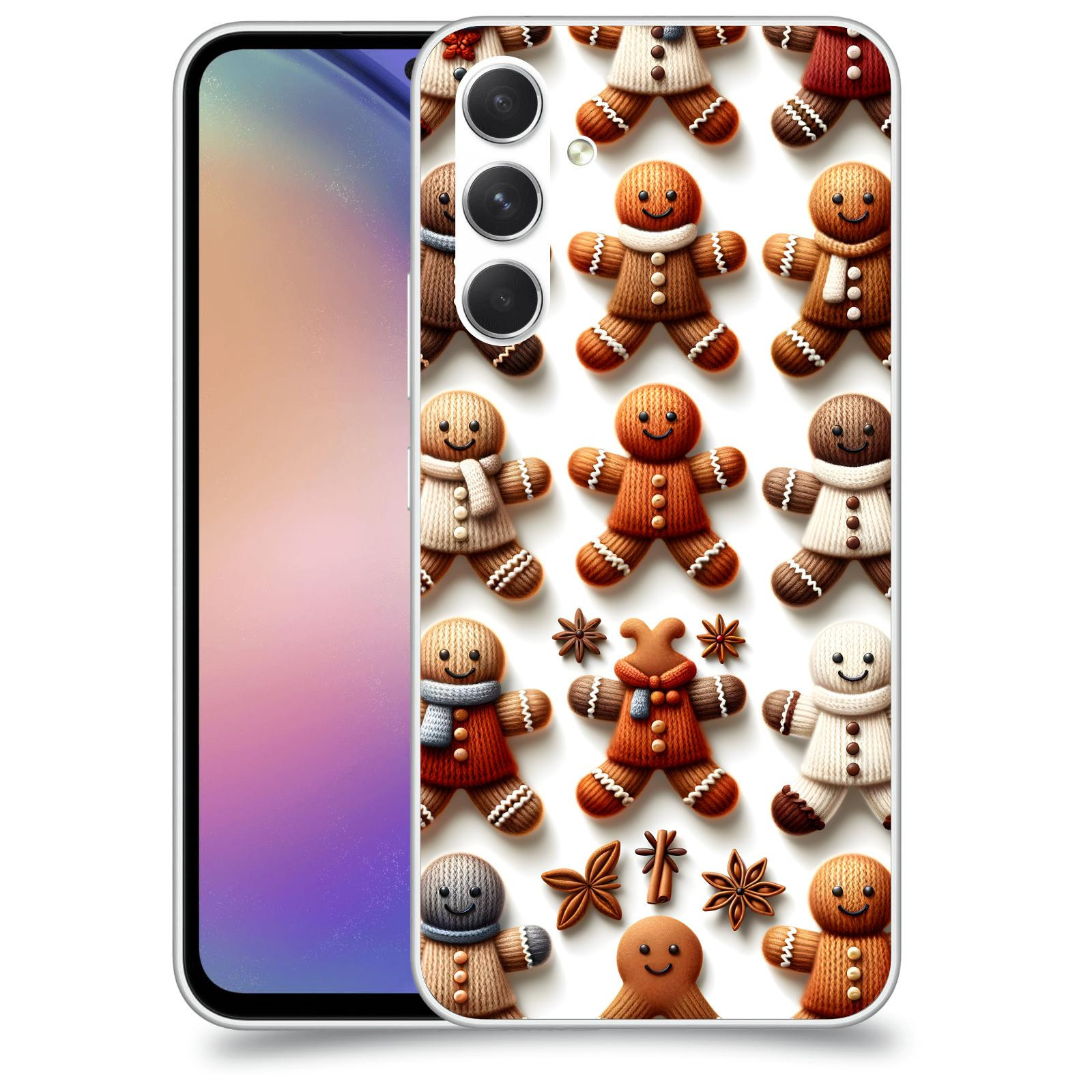 ACOVER Kryt na mobil Samsung Galaxy M54 5G - Perníčky 2
