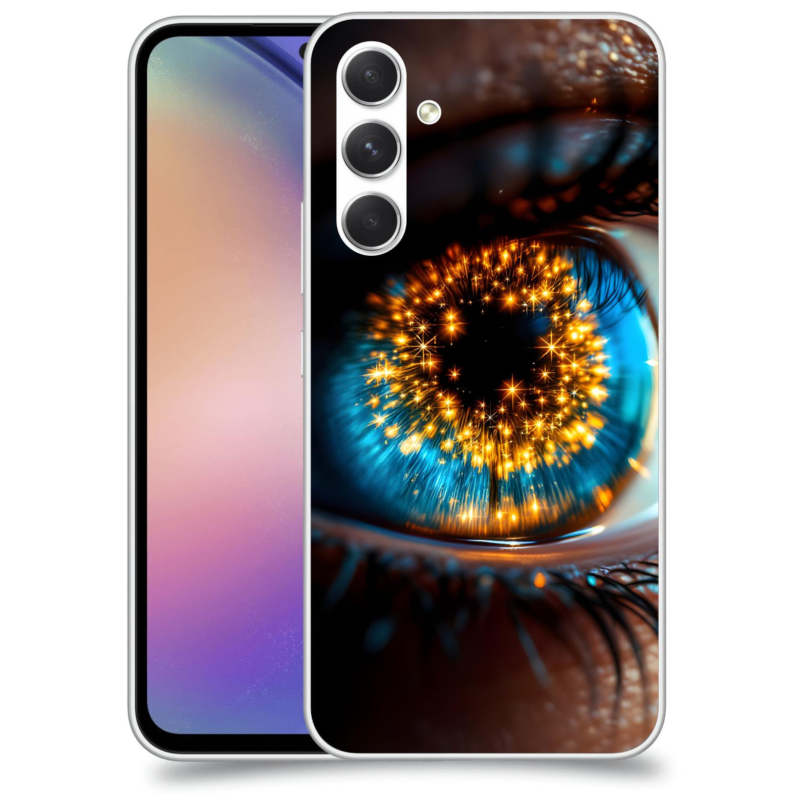 ACOVER Kryt na mobil Samsung Galaxy M54 5G - Sparkle in the eye