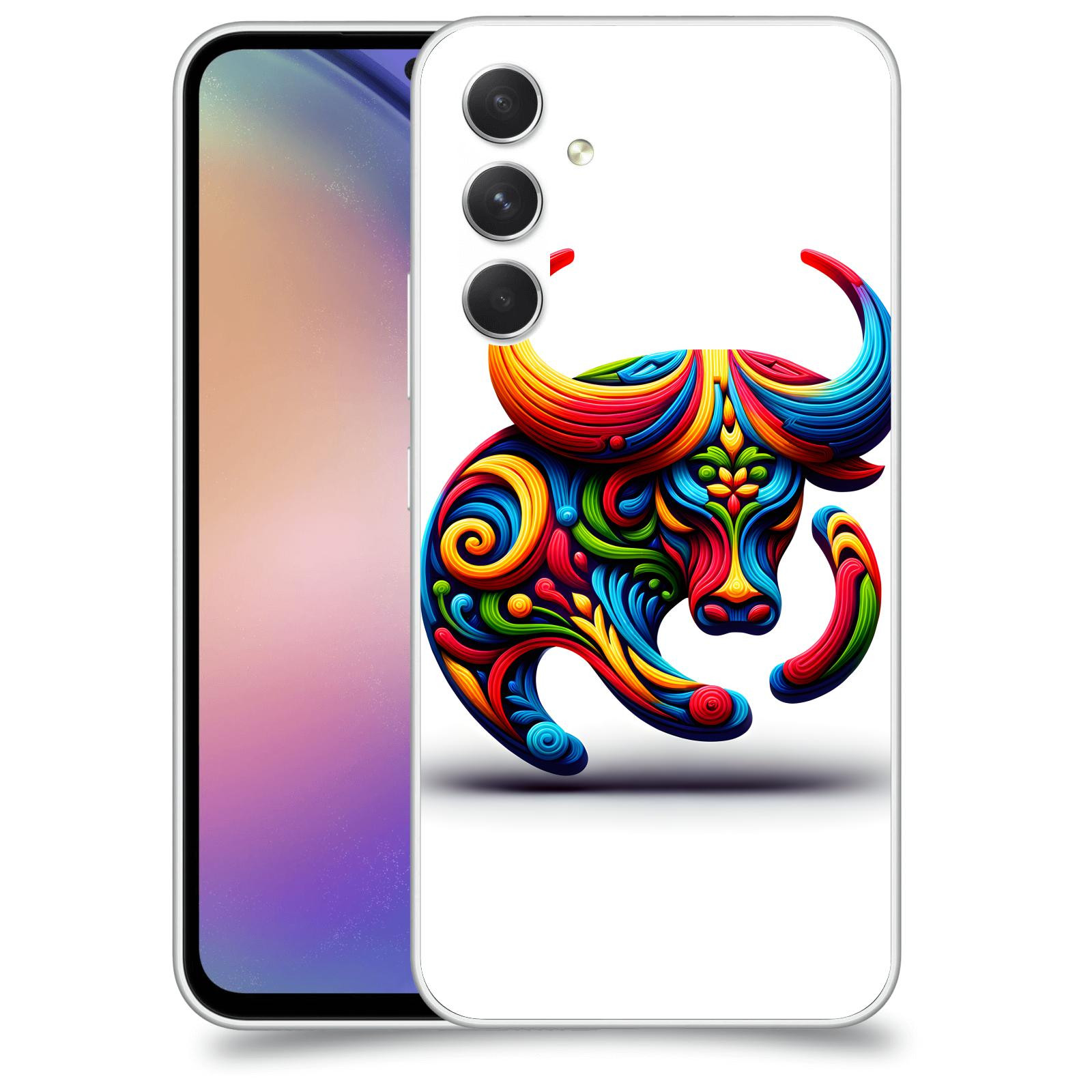 ACOVER Kryt na mobil Samsung Galaxy M54 5G - Býk 2