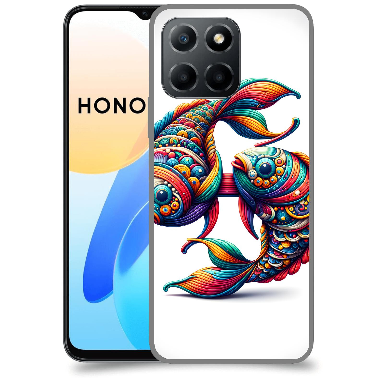 ACOVER Kryt na mobil Honor X8 4G - Ryby 2