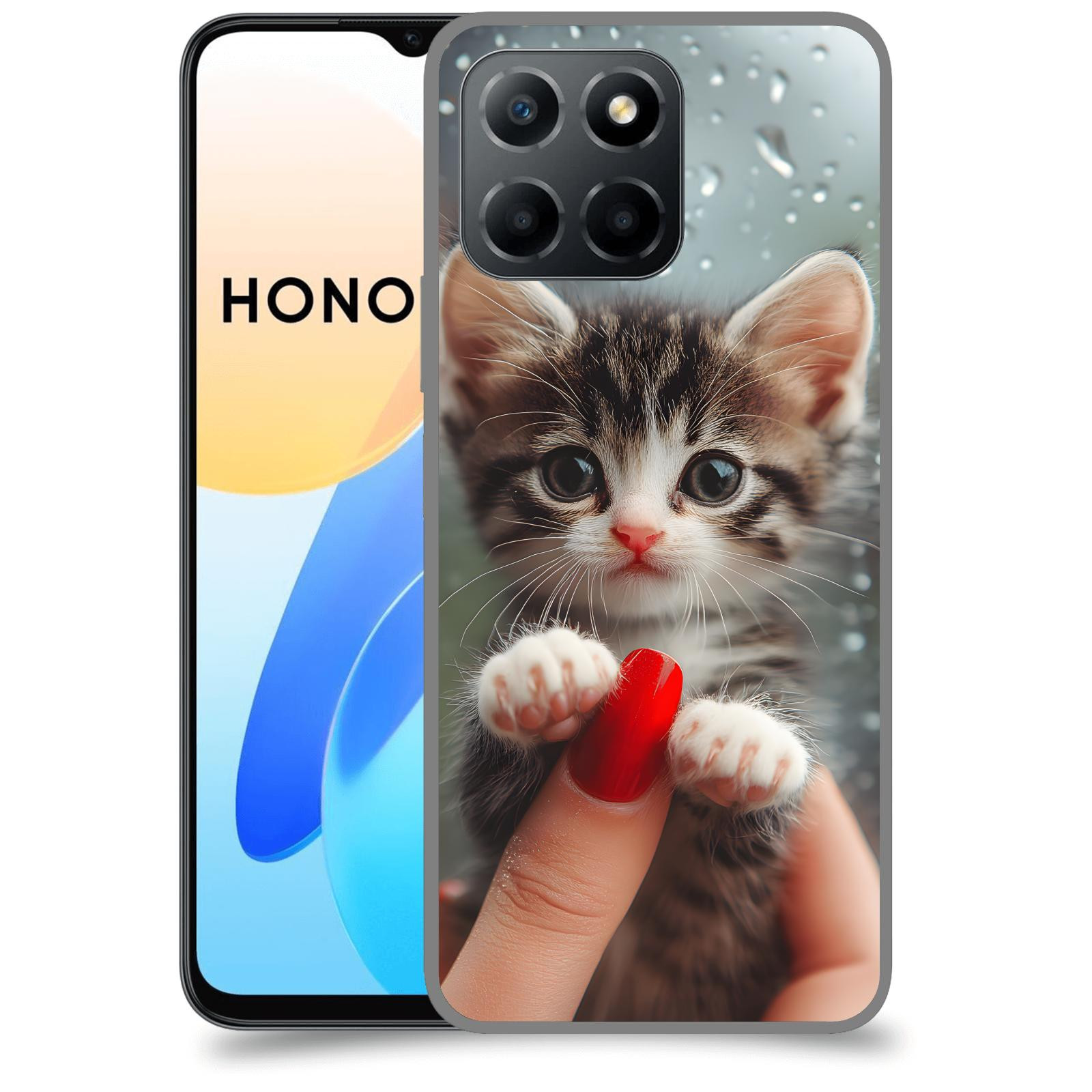 ACOVER Kryt na mobil Honor X8 4G - Koťátko 2