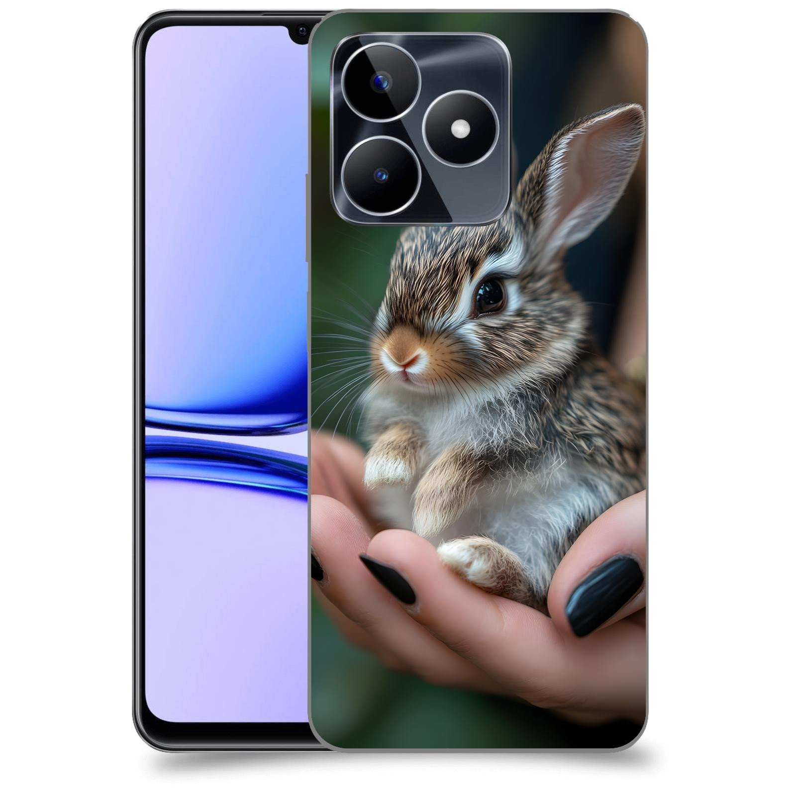 ACOVER Kryt na mobil Realme C53 - Králíček