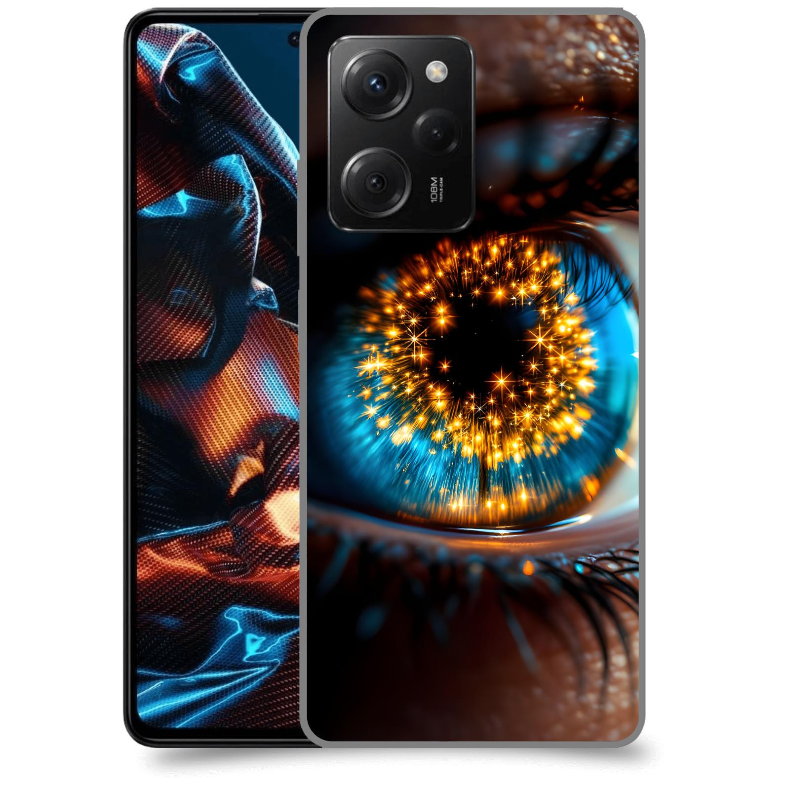 ACOVER Kryt na mobil Xiaomi Poco X5 Pro - Sparkle in the eye