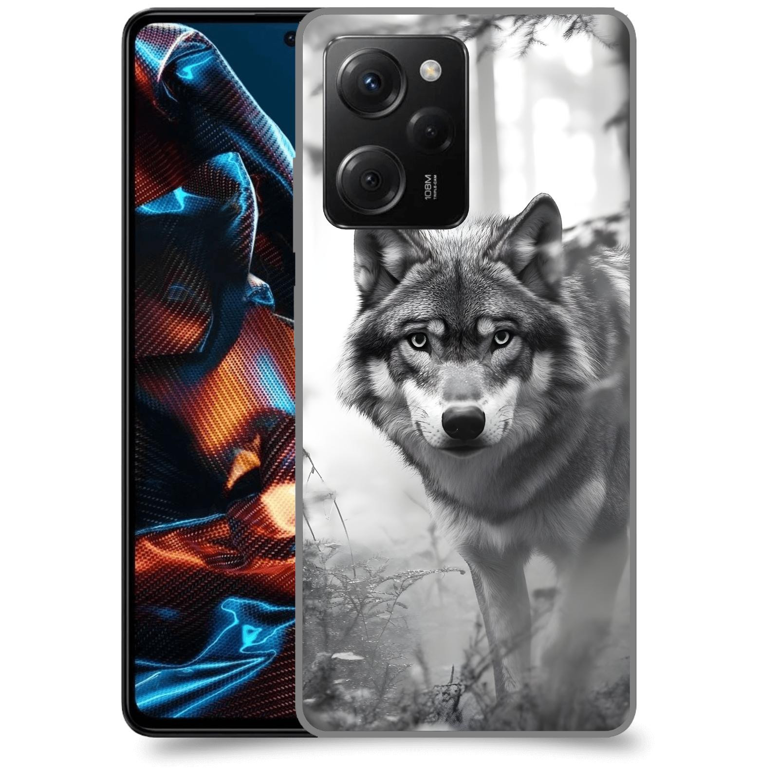 ACOVER Kryt na mobil Xiaomi Poco X5 Pro - Vlk