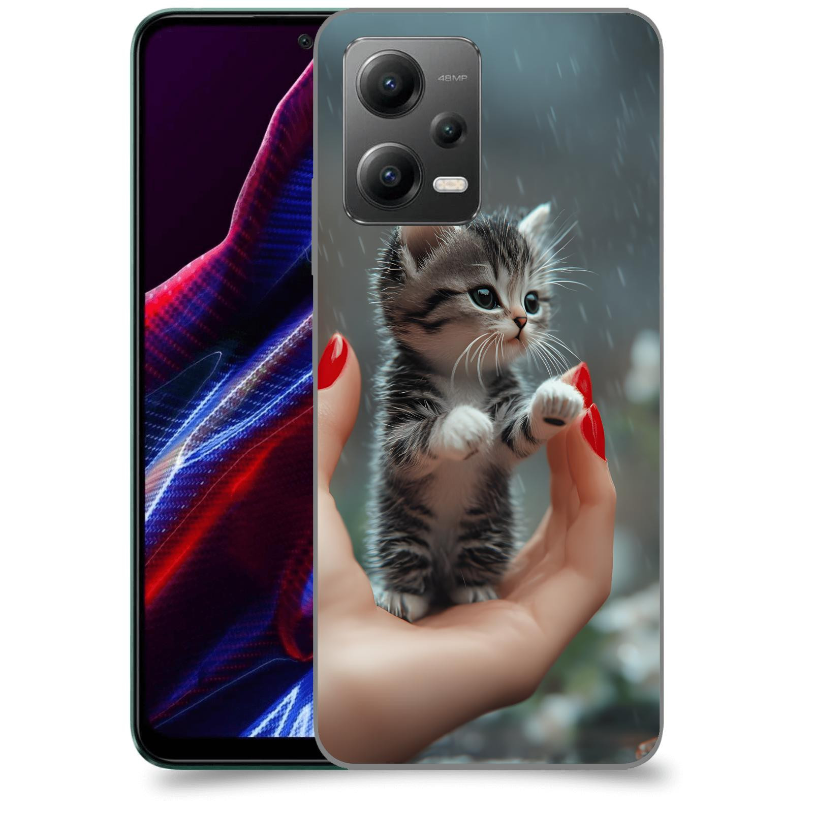 ACOVER Kryt na mobil Xiaomi Poco X5 - Koťátko
