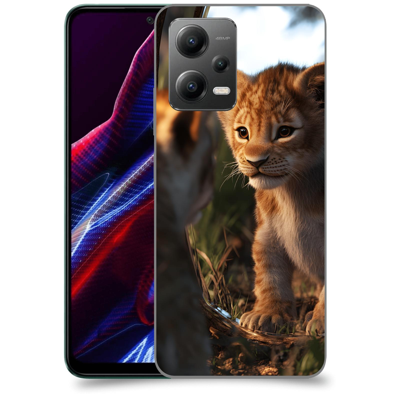 ACOVER Kryt na mobil Xiaomi Poco X5 - Lvíče