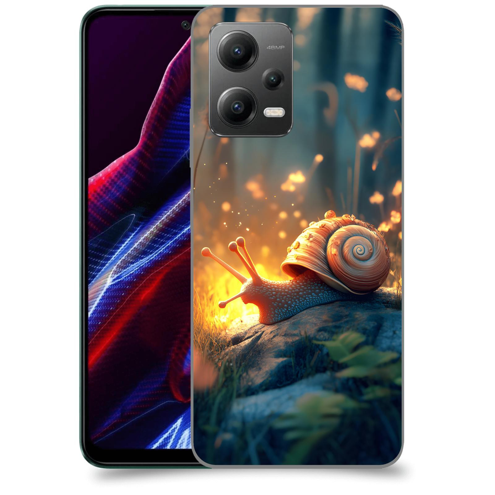 ACOVER Kryt na mobil Xiaomi Poco X5 - Šnek