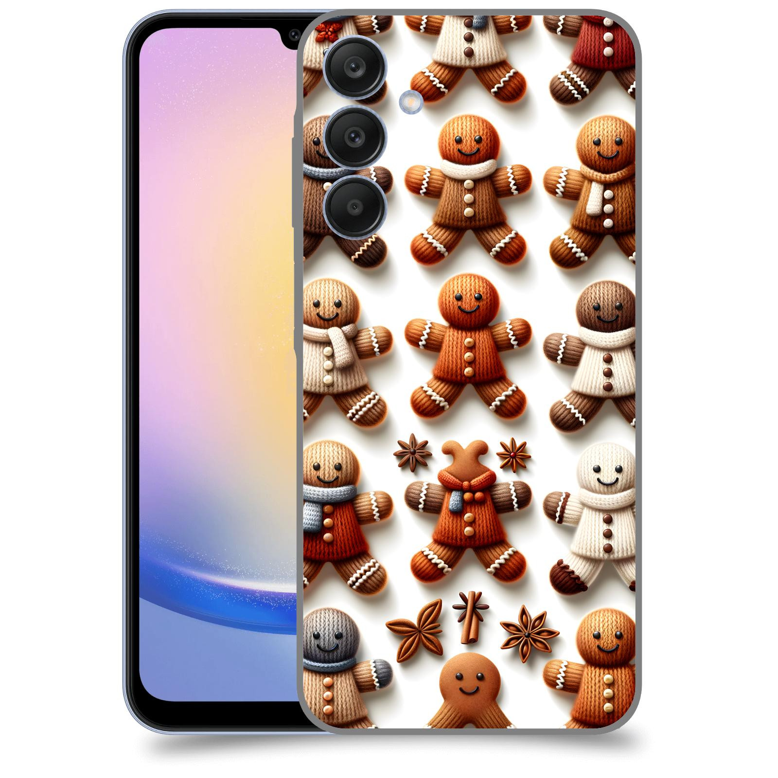 ACOVER Kryt na mobil Samsung Galaxy A25 5G - Perníčky 2