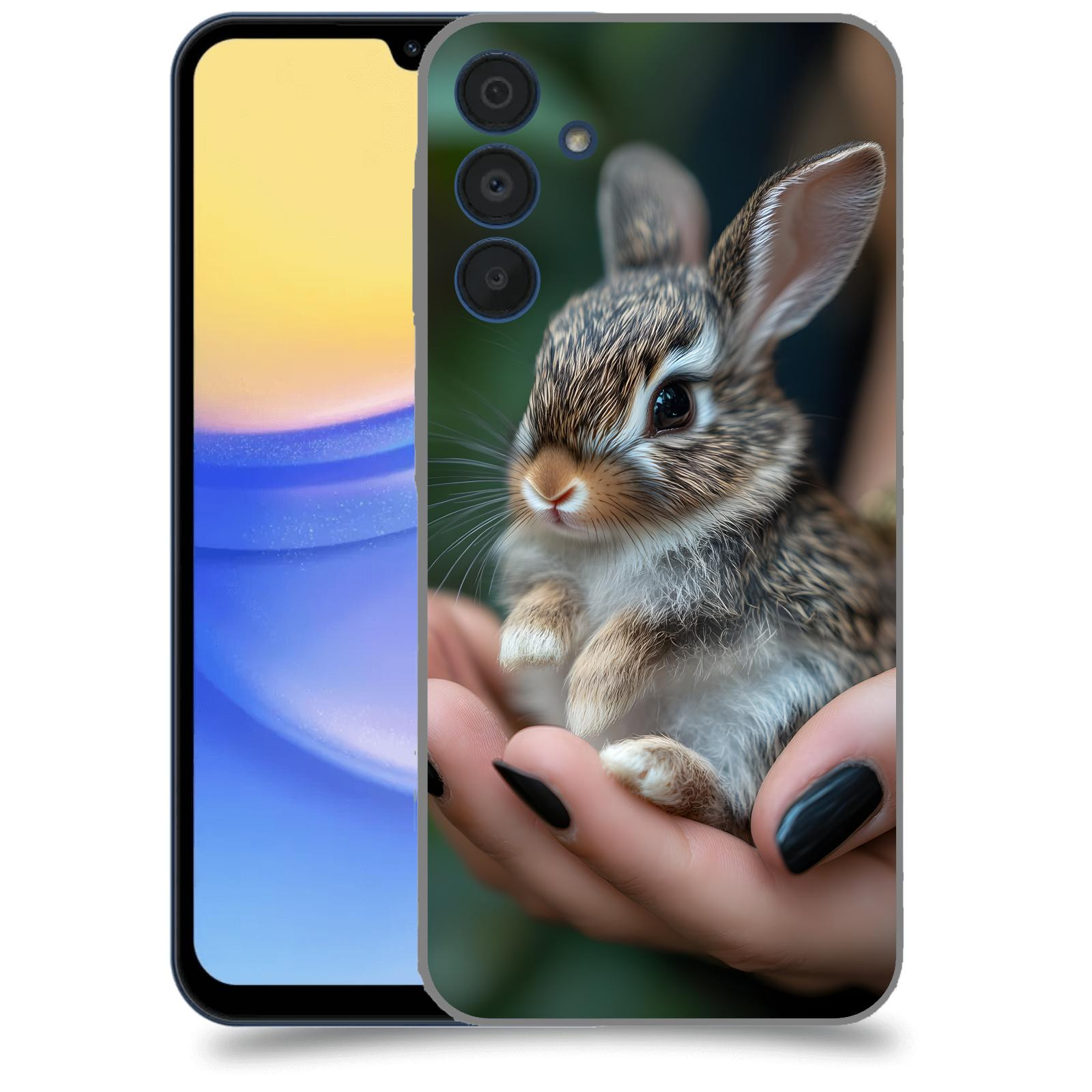 ACOVER Kryt na mobil Samsung Galaxy A15 5G - Králíček