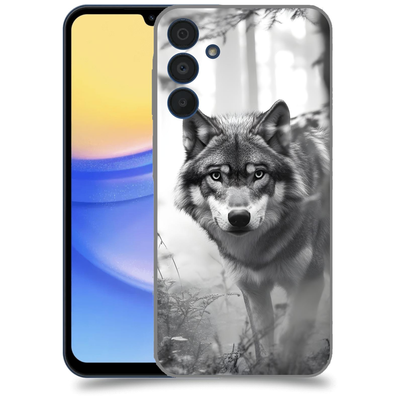 ACOVER Kryt na mobil Samsung Galaxy A15 5G - Vlk