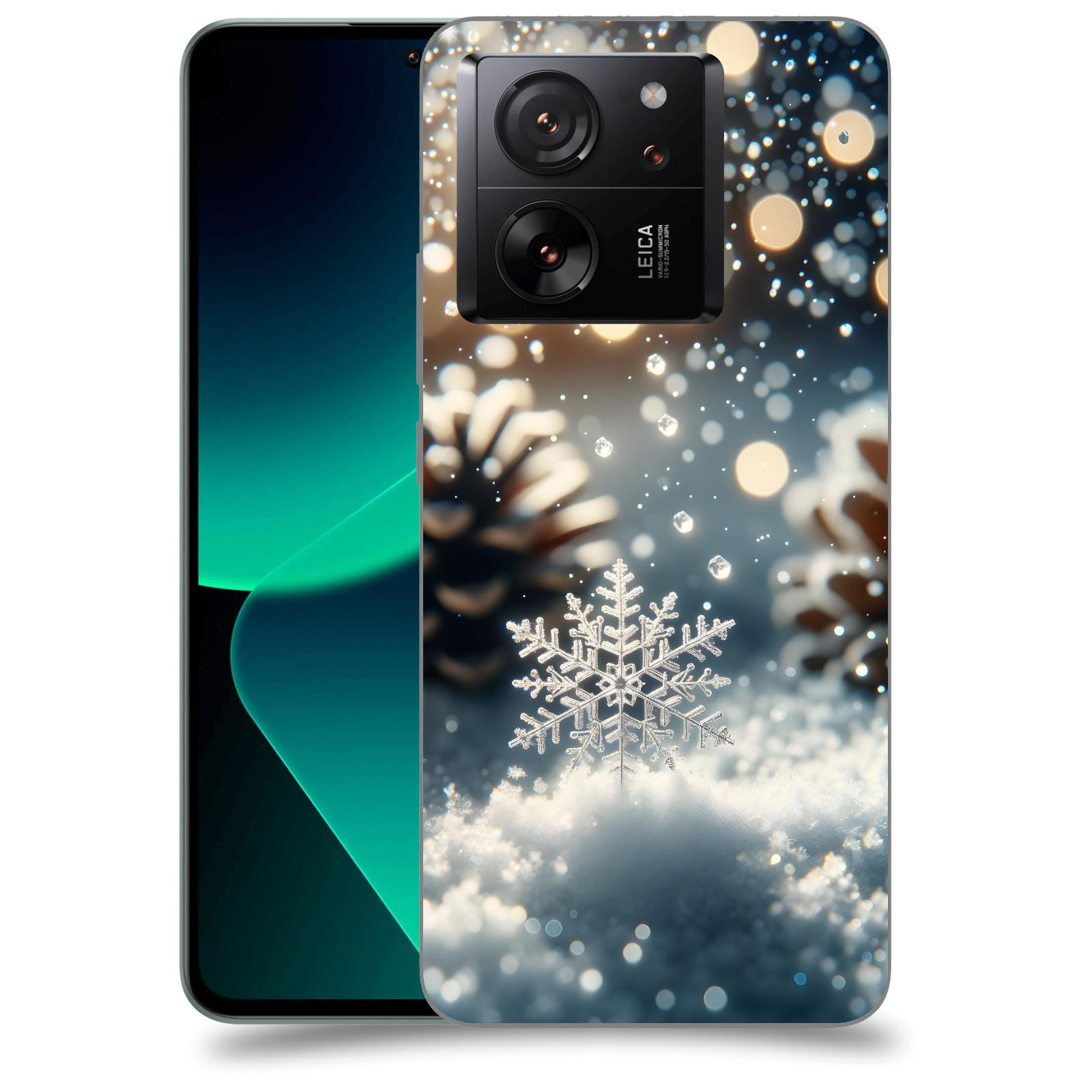 ACOVER Kryt na mobil Xiaomi 13T pro - Vločka