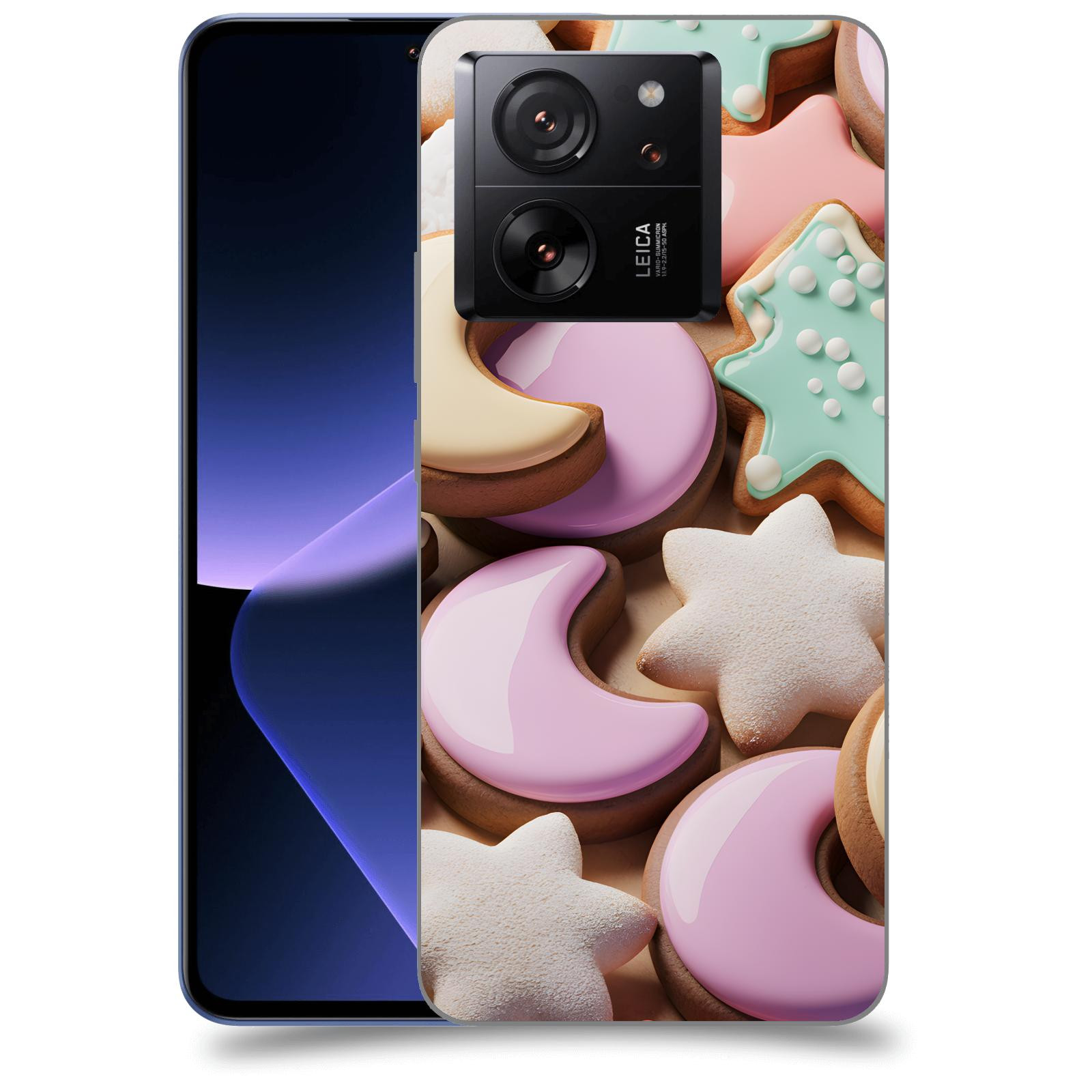 ACOVER Kryt na mobil Xiaomi 13T - Vánoční cukroví