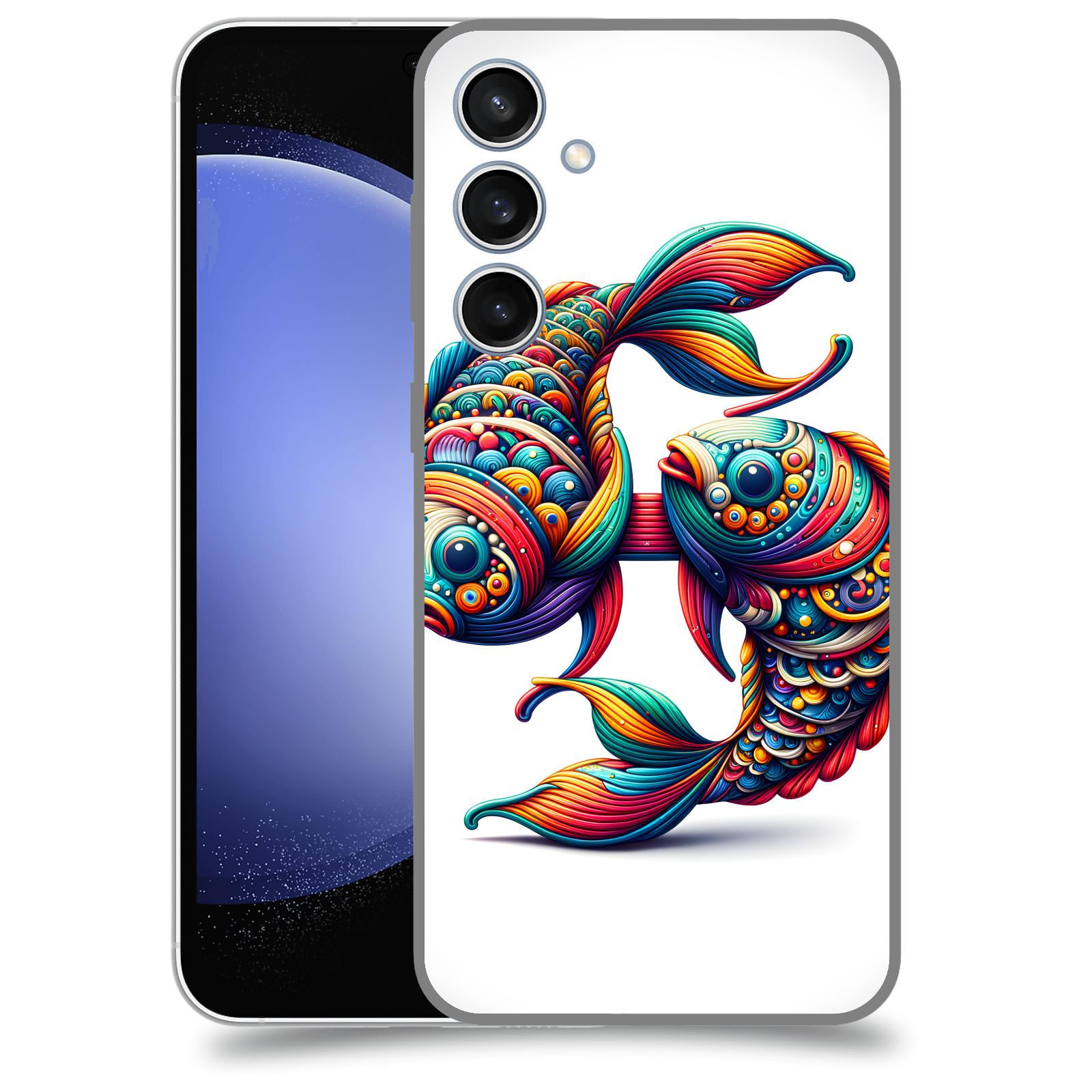 ACOVER Kryt na mobil Samsung Galaxy S23 FE - Ryby 2