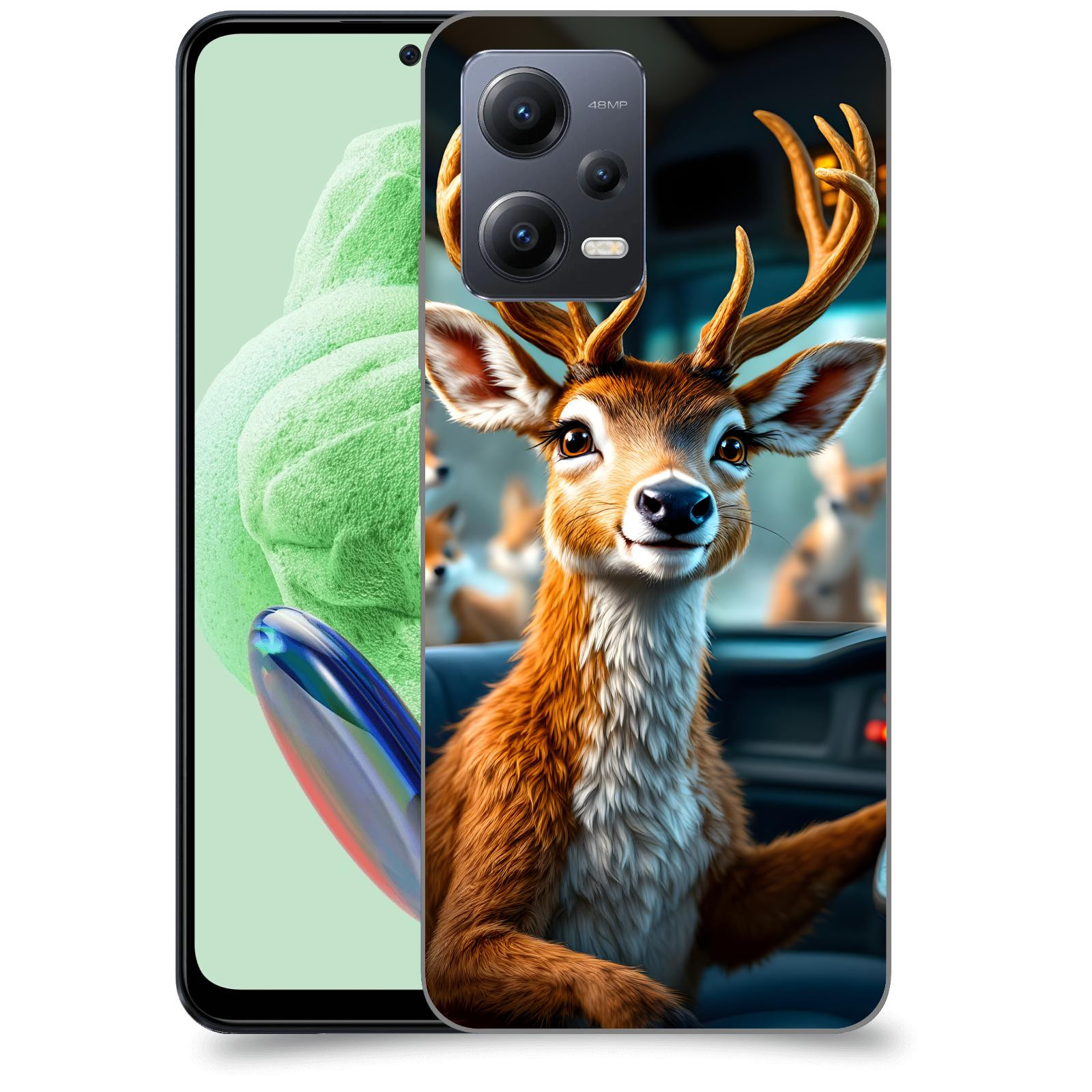 ACOVER Kryt na mobil Xiaomi Redmi Note 12 5G - Jelen