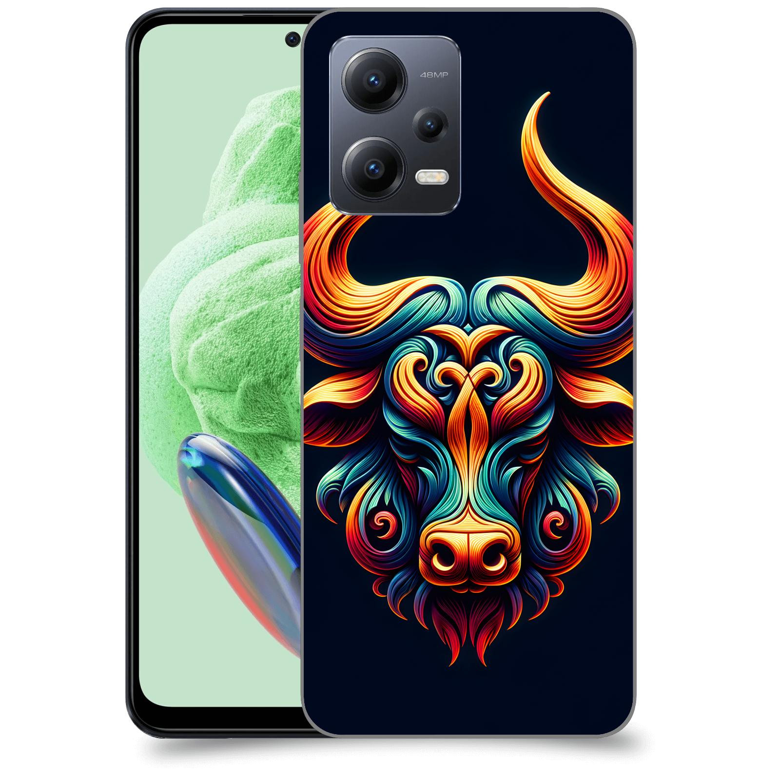 ACOVER Kryt na mobil Xiaomi Redmi Note 12 5G - Býk