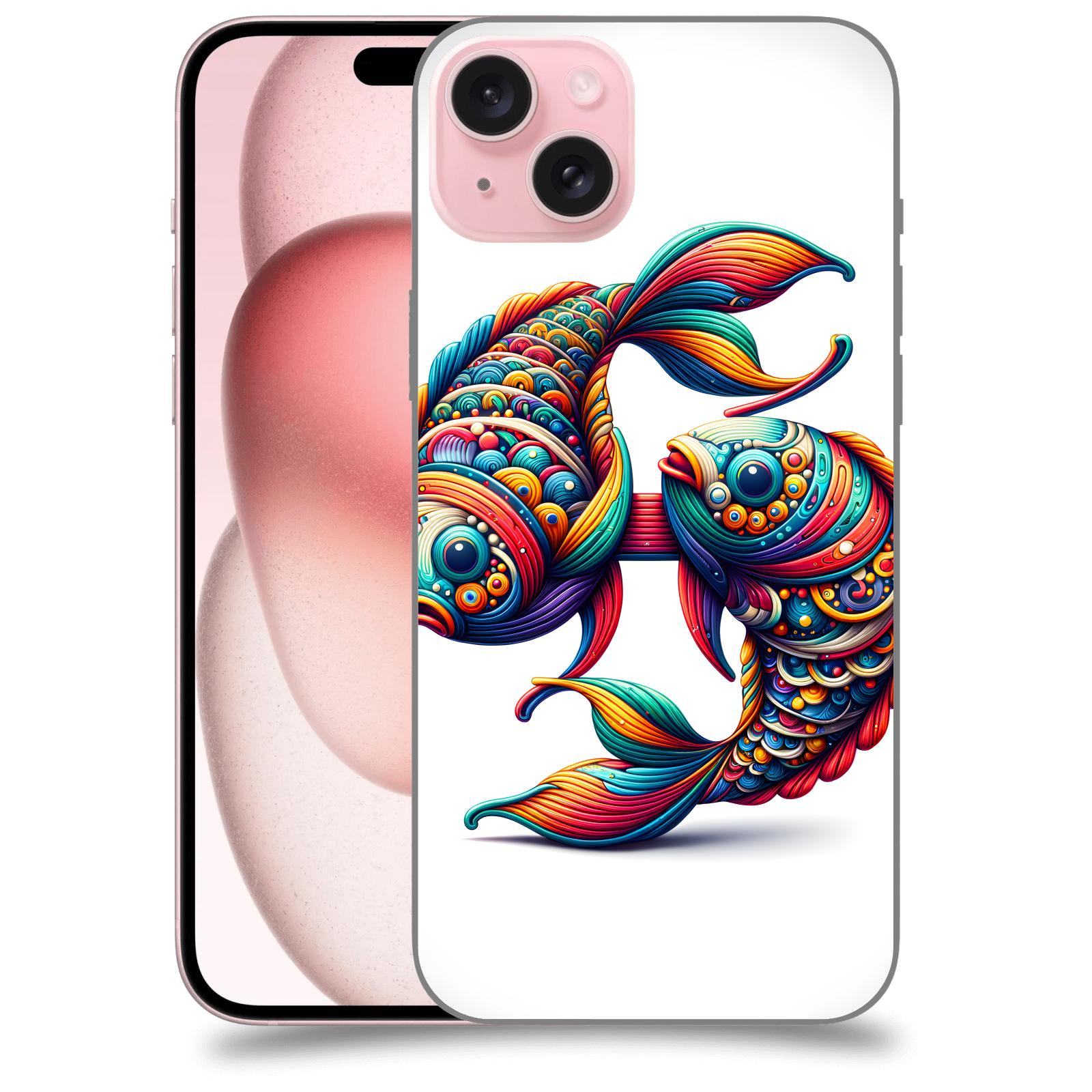 ACOVER Kryt na mobil Apple iPhone 15 plus - Ryby 2