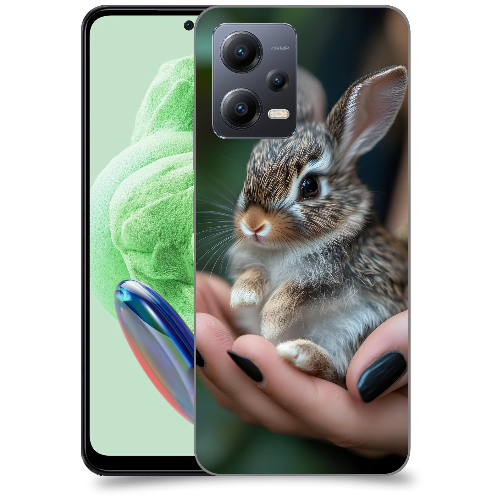 ACOVER Kryt na mobil Xiaomi Redmi Note 12 PRO 5G - Králíček