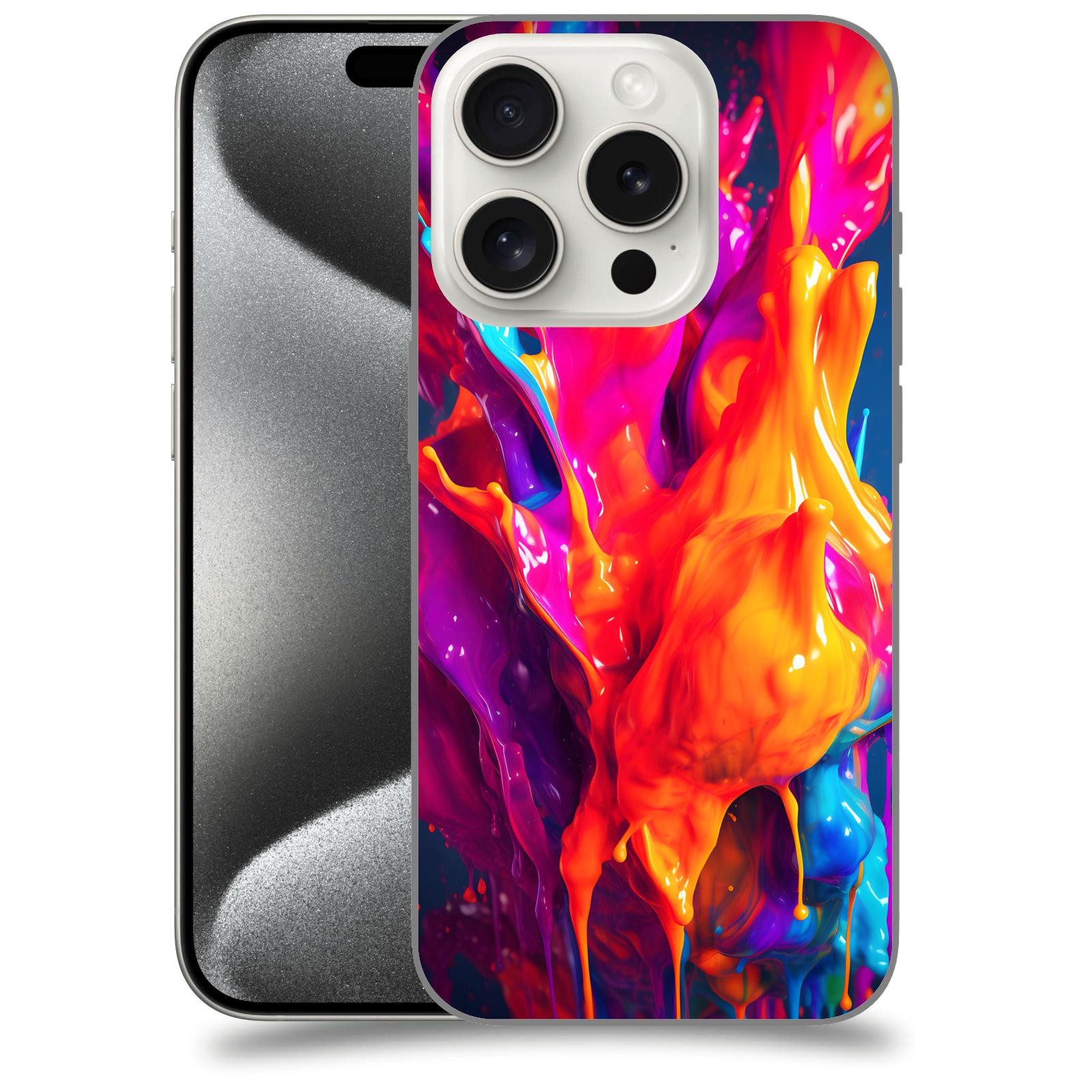 ACOVER Kryt na mobil Apple iPhone 15 pro - Beautiful Liquid I