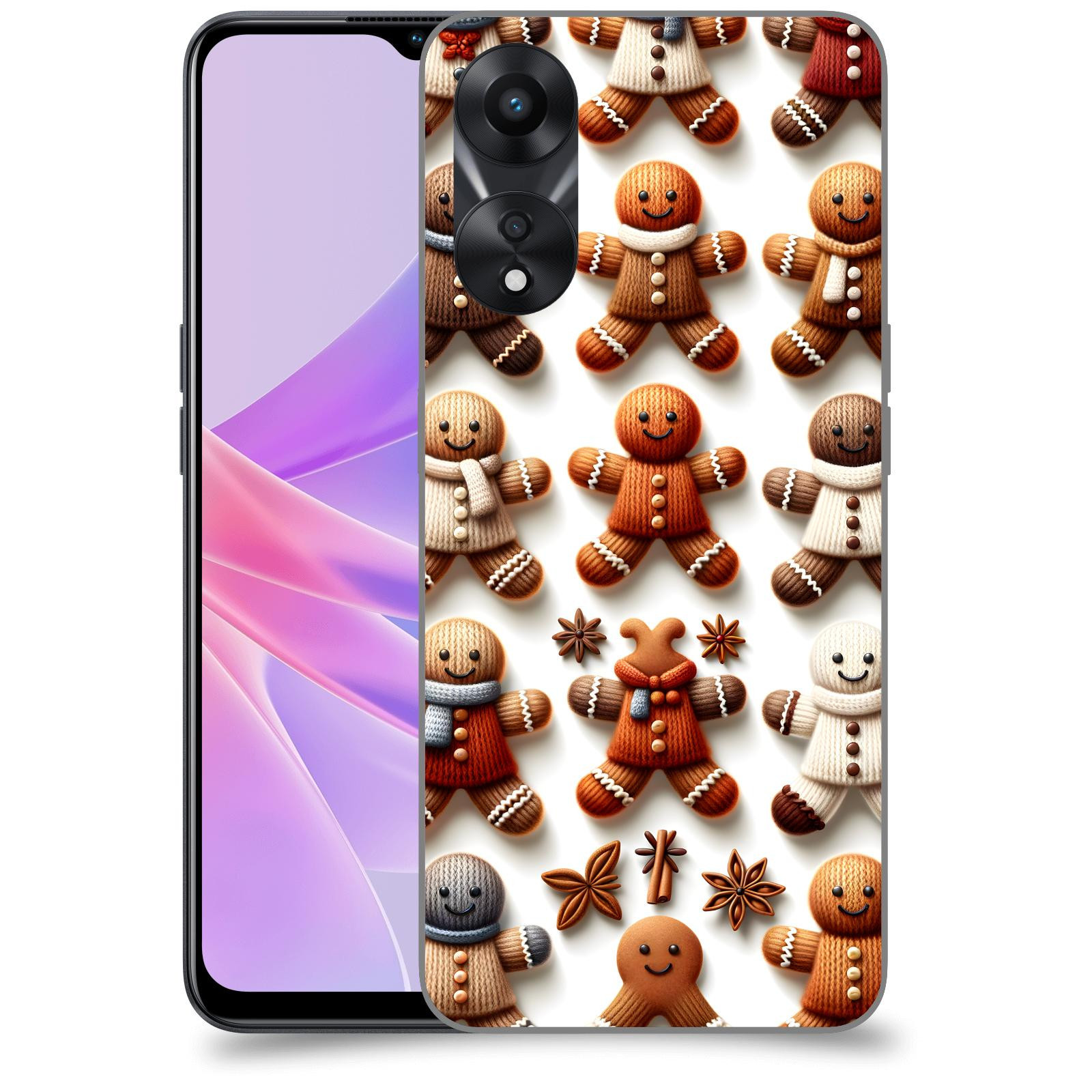ACOVER Kryt na mobil OPPO A78 5G - Perníčky 2