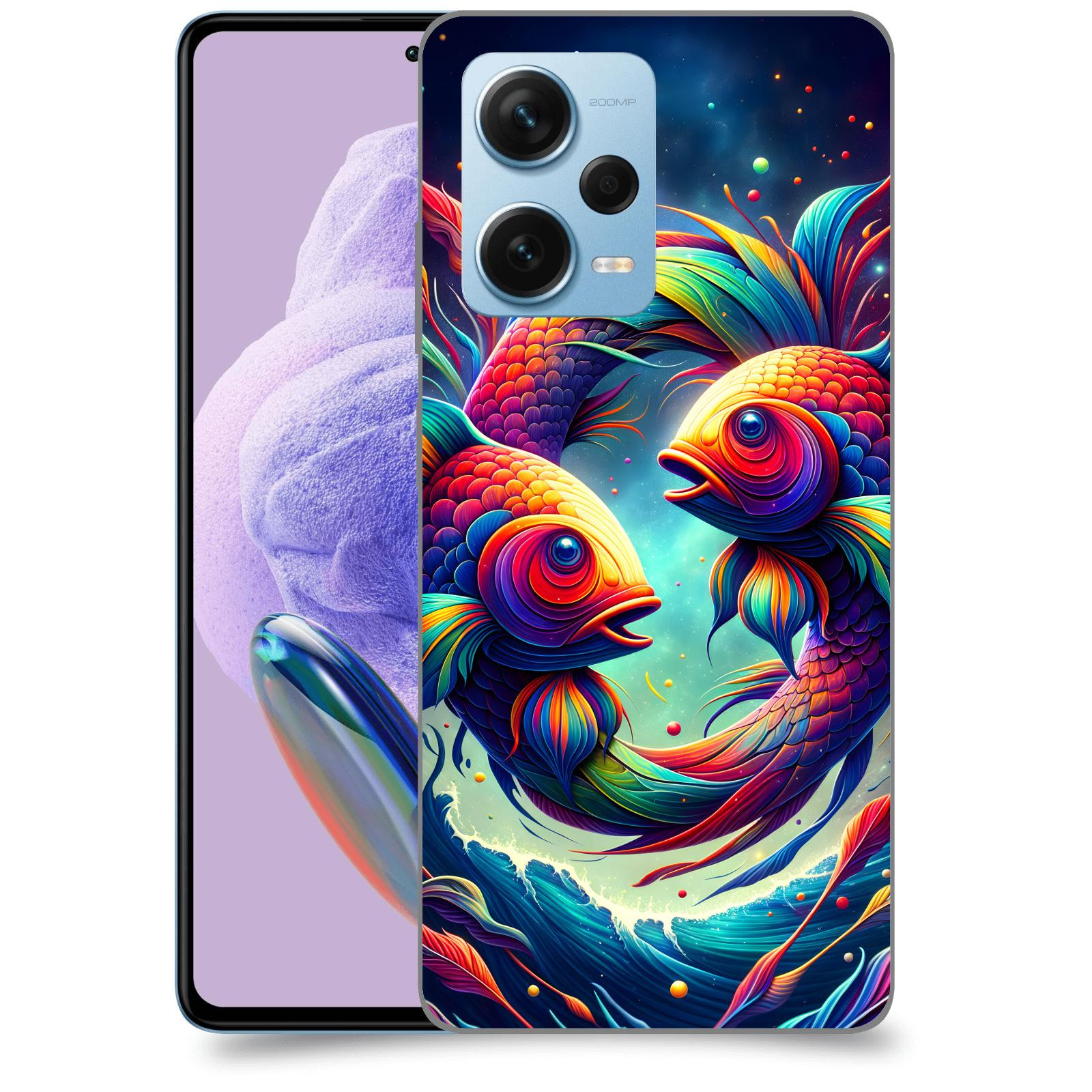 ACOVER Kryt na mobil Xiaomi Redmi Note 12 Pro+ 5G - Ryby
