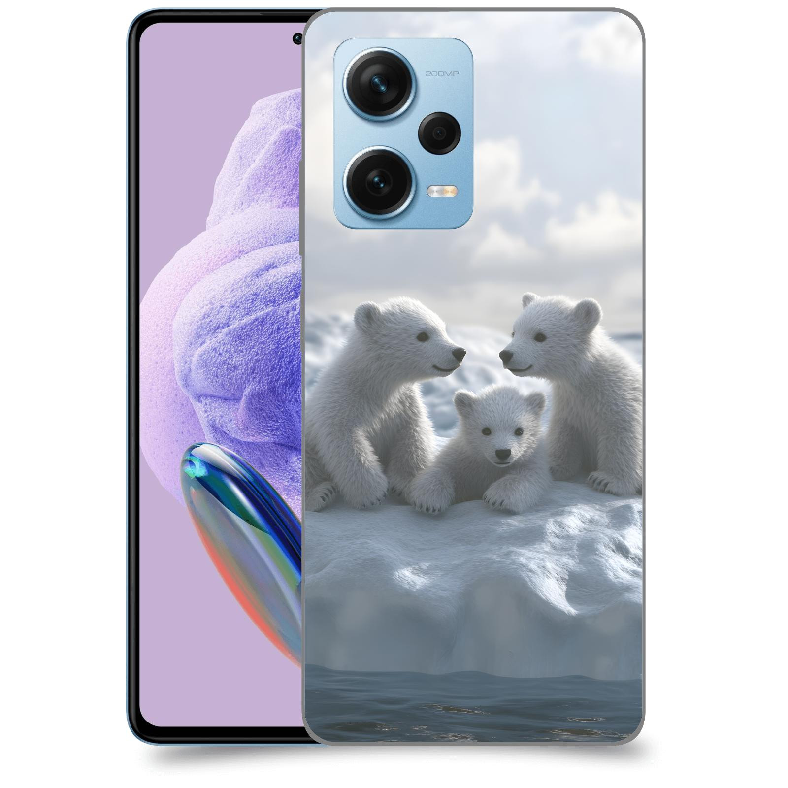 ACOVER Kryt na mobil Xiaomi Redmi Note 12 Pro+ 5G - Medvíďata