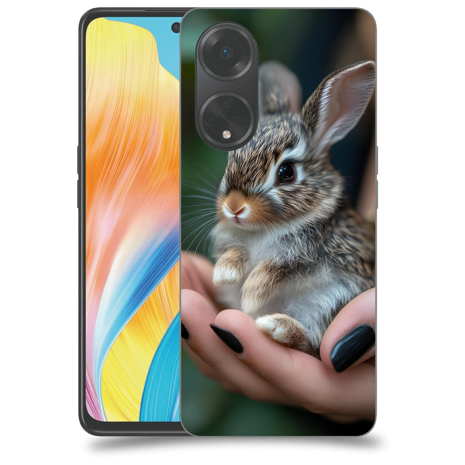 ACOVER Kryt na mobil OPPO A98 5G - Králíček