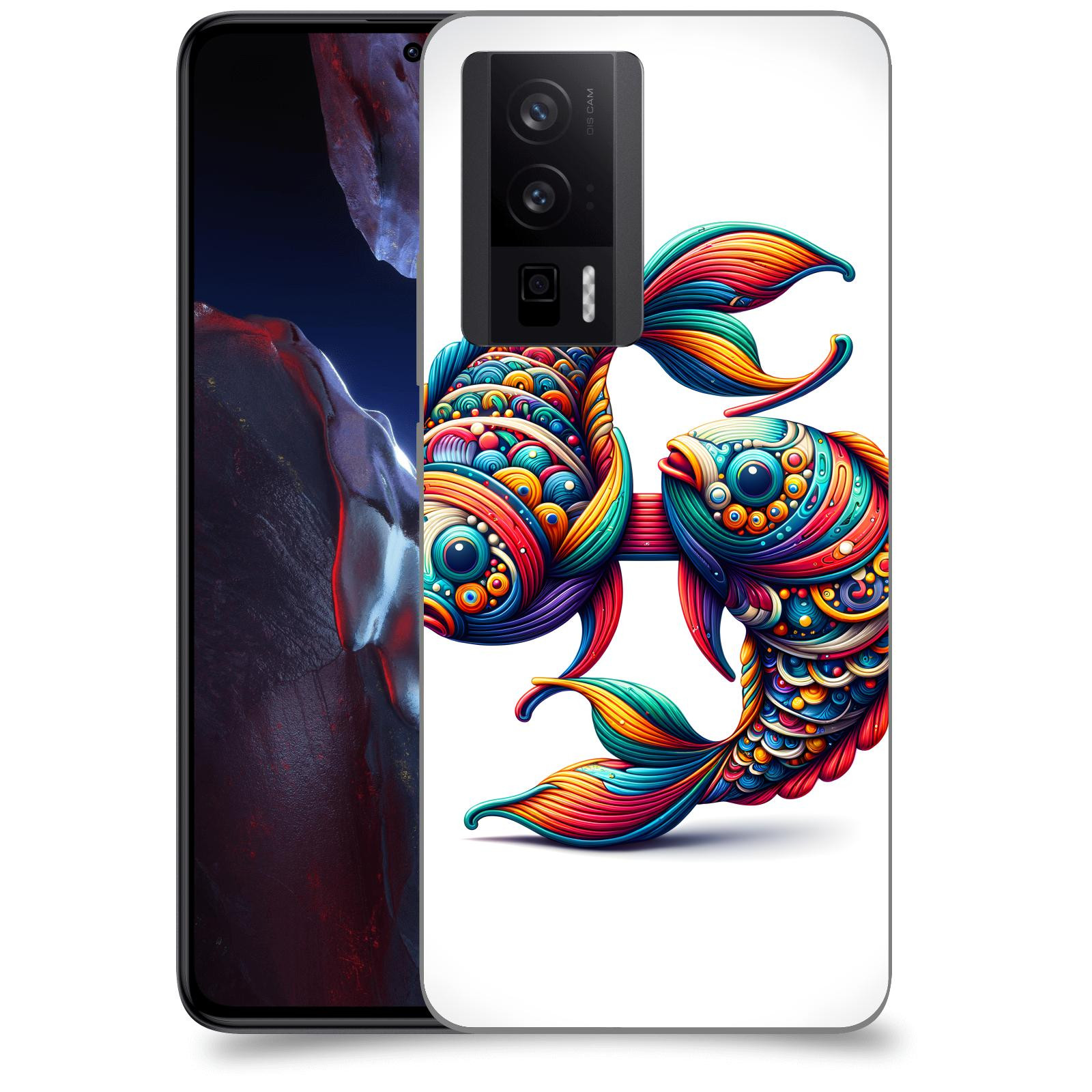 ACOVER Kryt na mobil Xiaomi Poco F5 Pro 5G - Ryby 2