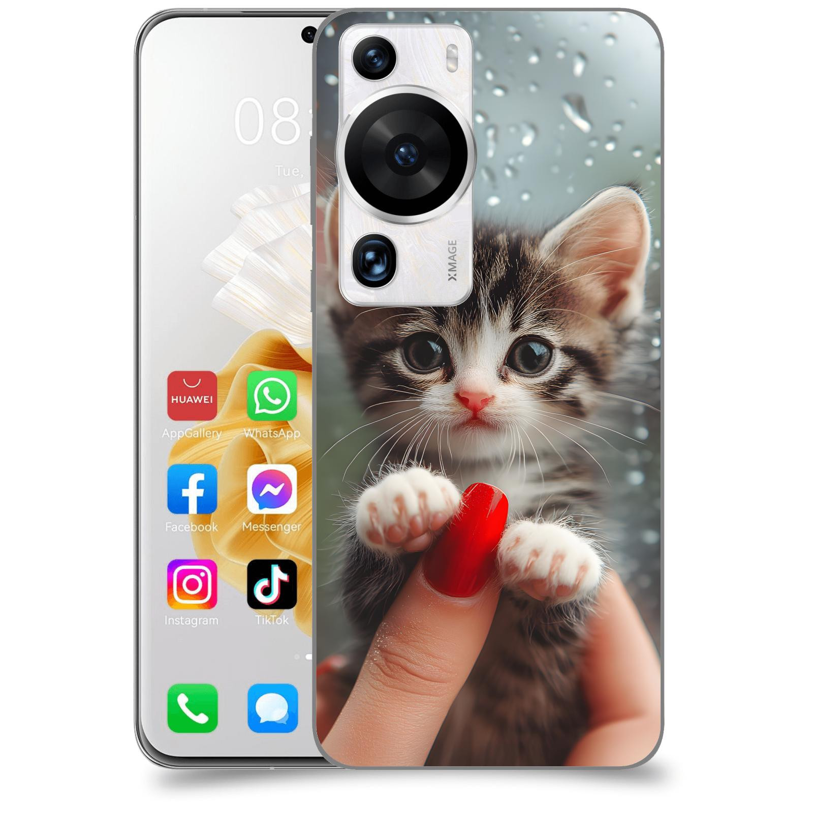 ACOVER Kryt na mobil Huawei P60 Pro - Koťátko 2